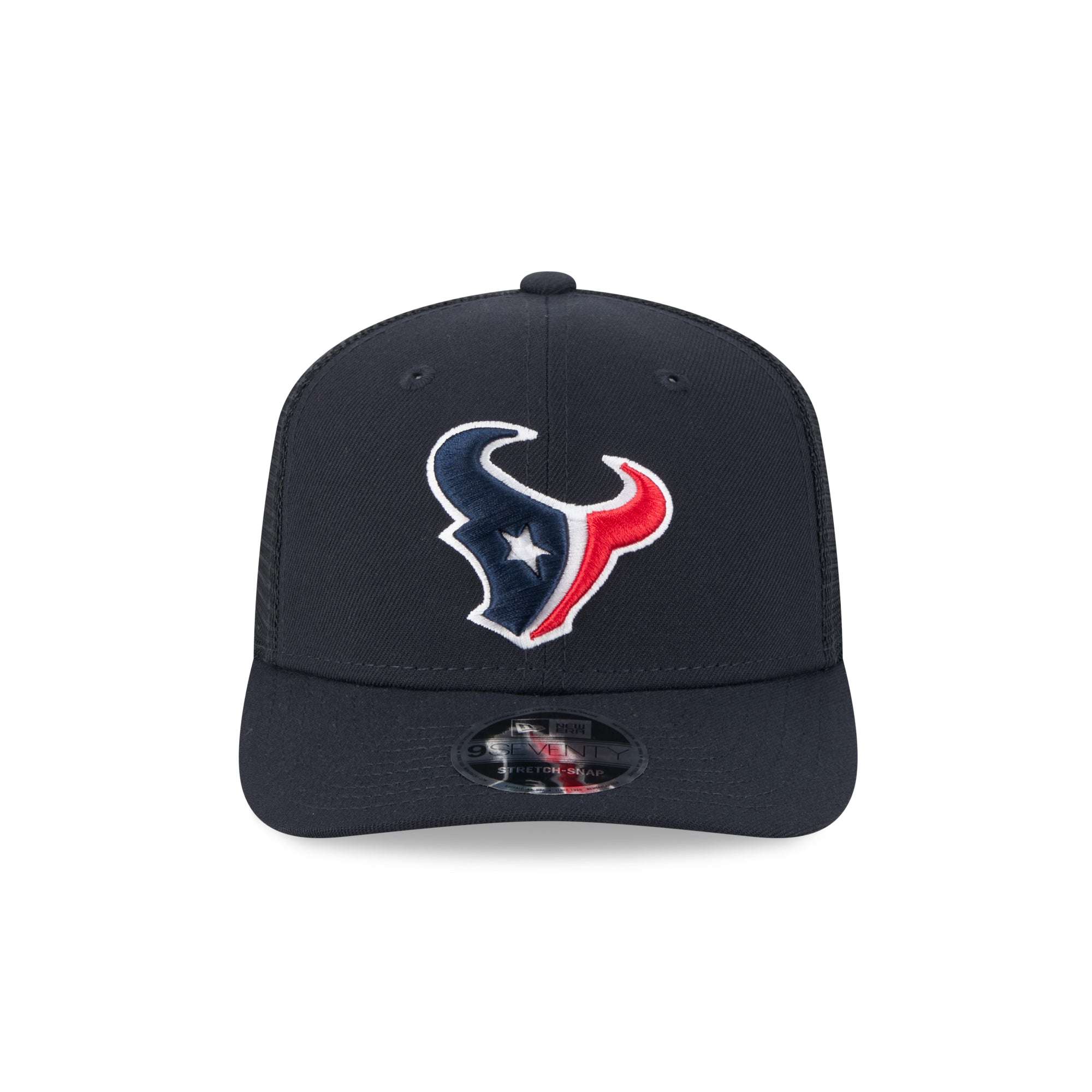 Houston Texans New Era 2025 NFL Team Collection 9SEVENTY Stretch Snap Trucker Cap Navy - STADIUMDREAMS