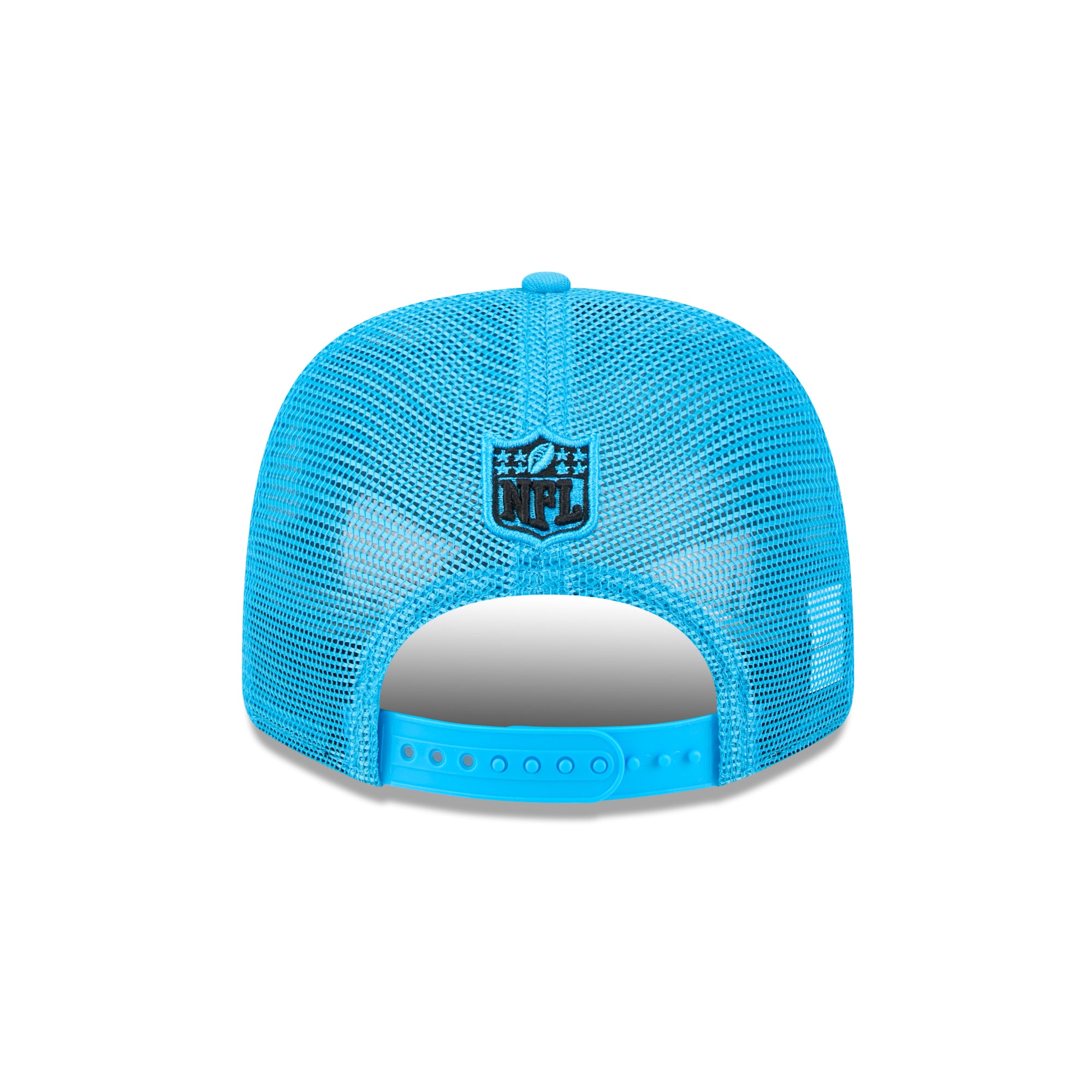 Carolina Panthers New Era 2025 NFL Team Collection 9SEVENTY Stretch Snap Trucker Cap Blau - STADIUMDREAMS