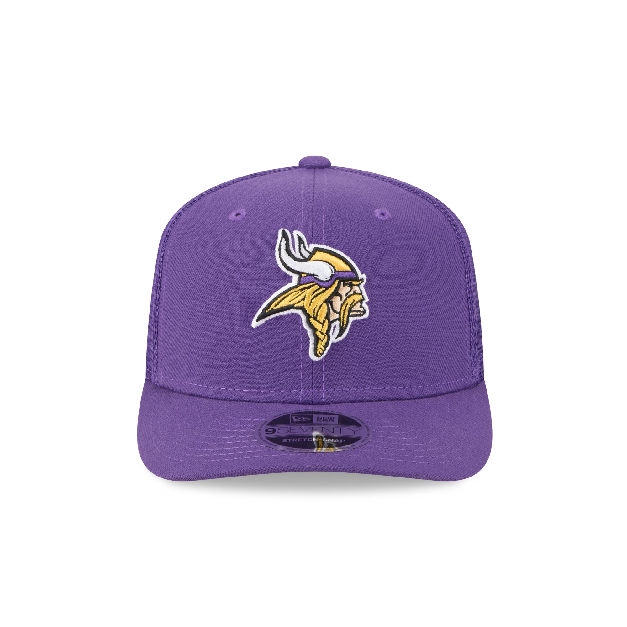 Minnesota Vikings New Era 2025 NFL Team Collection 9SEVENTY Stretch Snap Trucker Cap Lila - STADIUMDREAMS