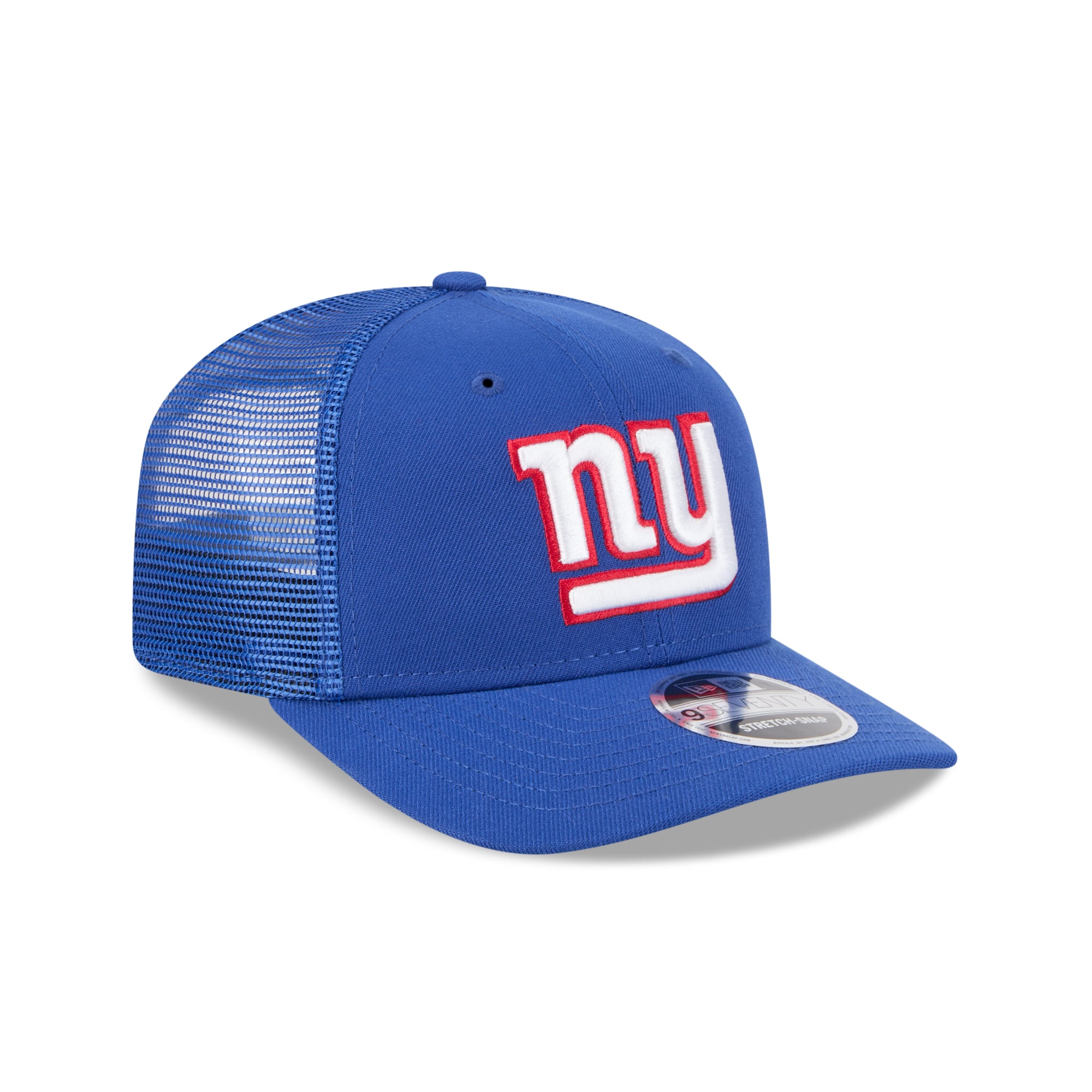 New York Giants New Era 2025 NFL Team Collection 9SEVENTY Stretch Snap Trucker Cap Blau - STADIUMDREAMS