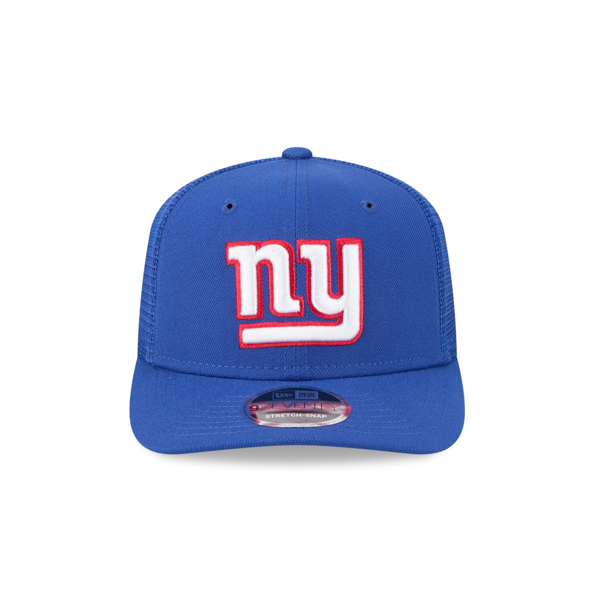New York Giants New Era 2025 NFL Team Collection 9SEVENTY Stretch Snap Trucker Cap Blau - STADIUMDREAMS