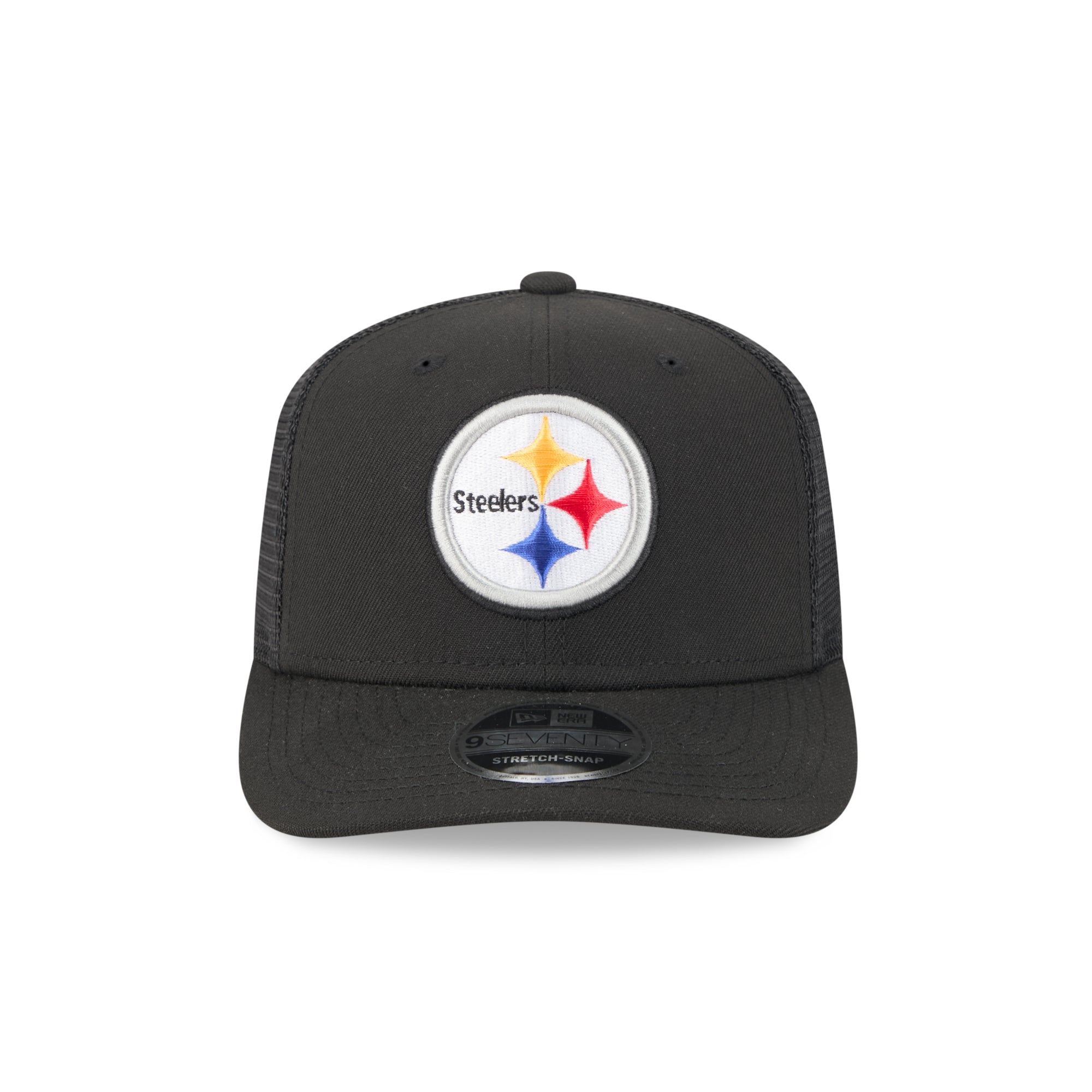 Pittsburgh Steelers New Era 2025 NFL Team Collection 9SEVENTY Stretch Snap Trucker Cap Schwarz - STADIUMDREAMS