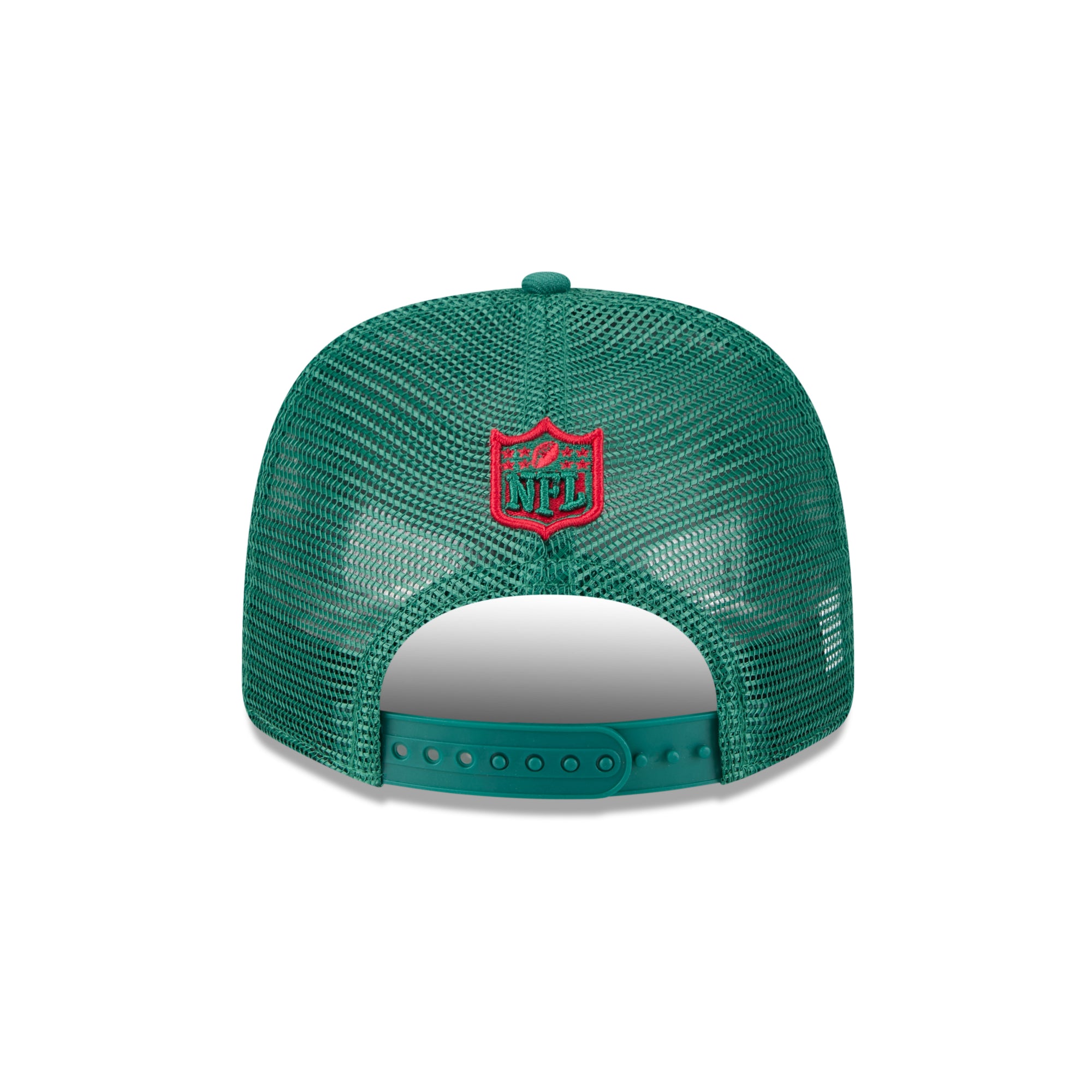 New York Jets New Era 2025 NFL Team Collection 9SEVENTY Stretch Snap Trucker Cap Grün - STADIUMDREAMS