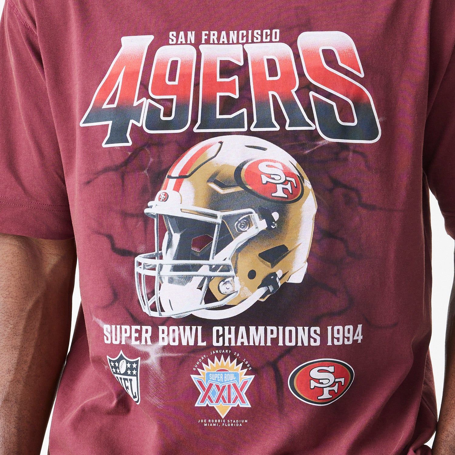 NFL WASHED BOXY TEE SAF49E  FBG - STADIUMDREAMS