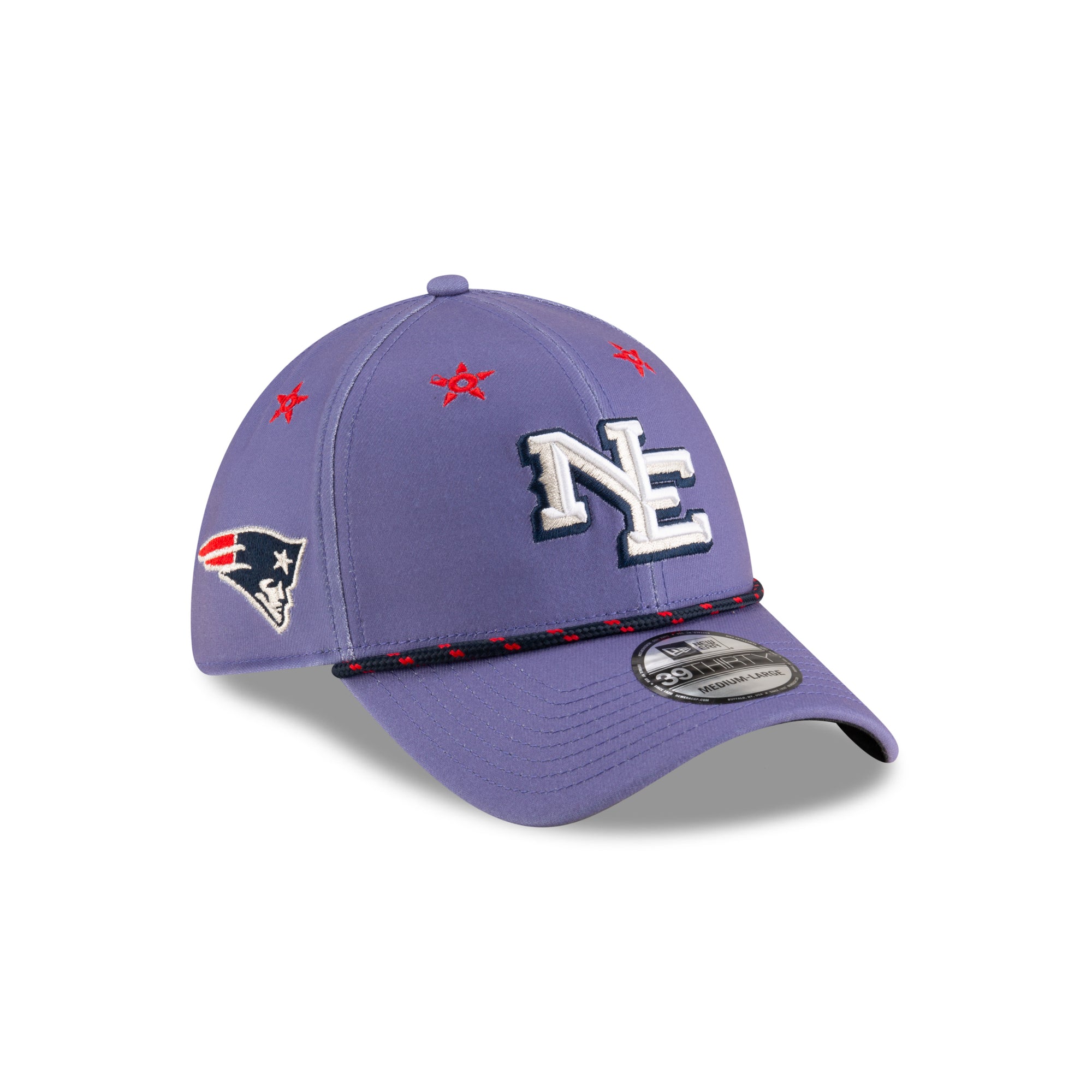 New England Patriots New Era 2025 Rivalries 39THIRTY Stretch Fit NFL Cap Blau - STADIUMDREAMS