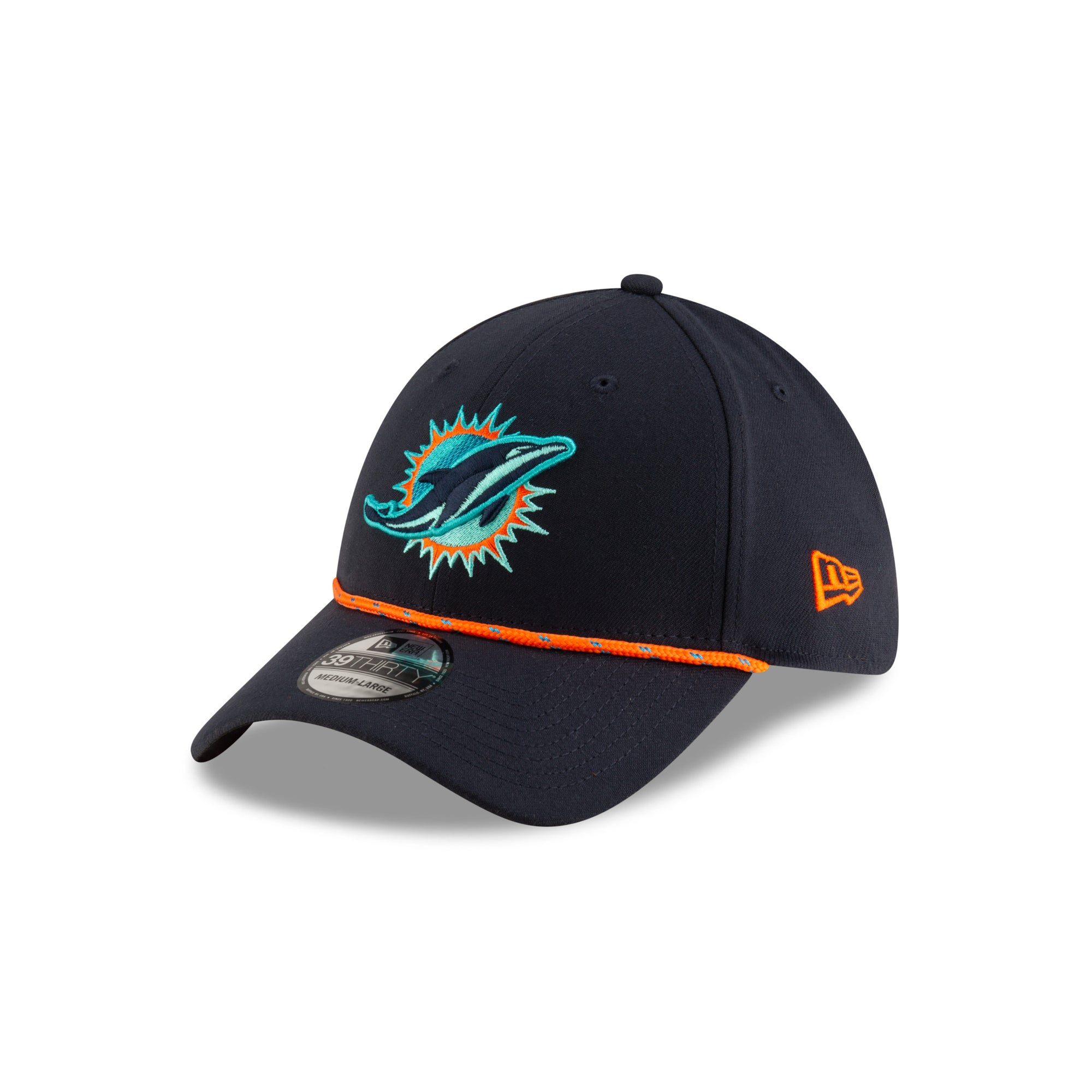 Miami Dolphins New Era 2025 Rivalries 39THIRTY Stretch Fit NFL Cap Navy