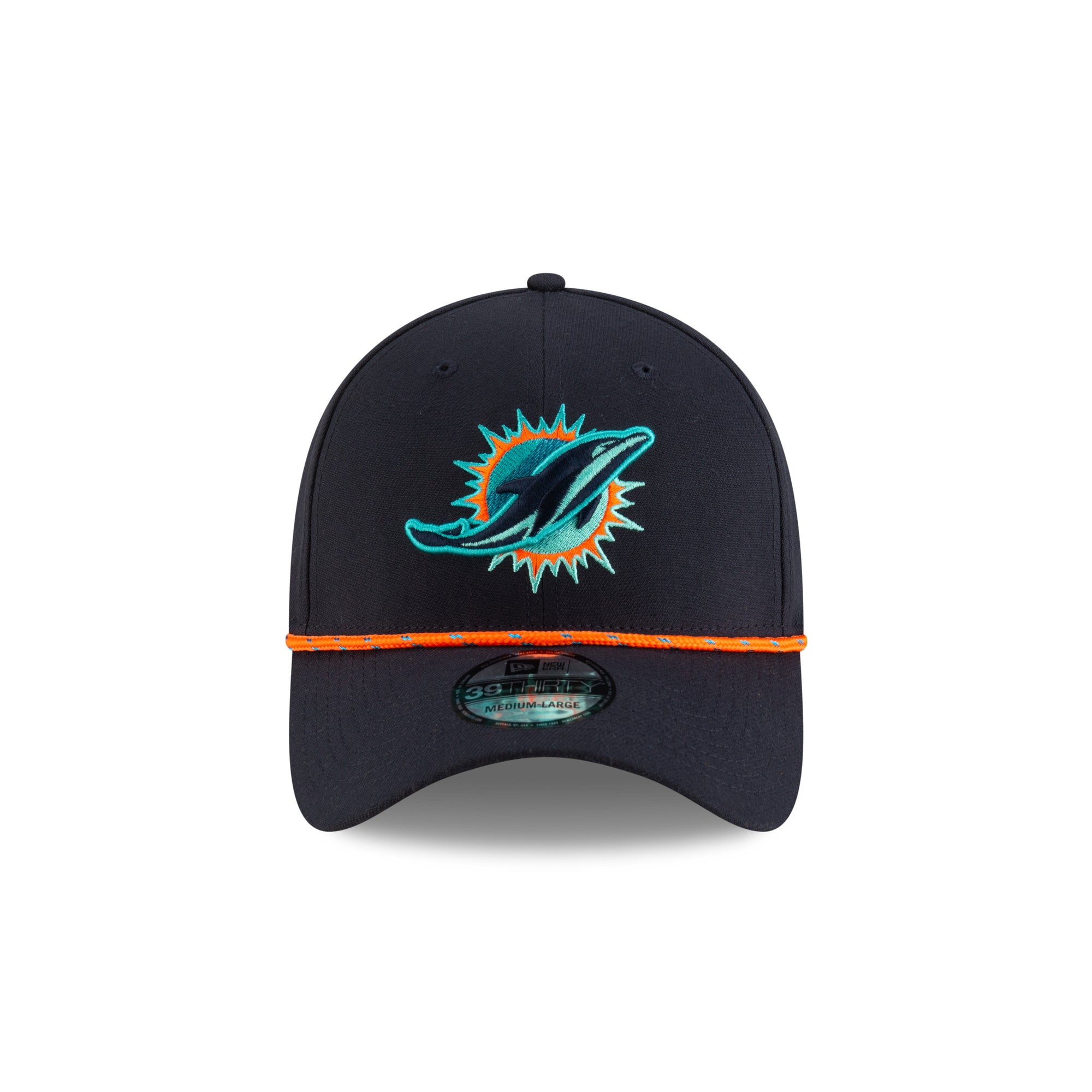 Miami Dolphins New Era 2025 Rivalries 39THIRTY Stretch Fit NFL Cap Navy