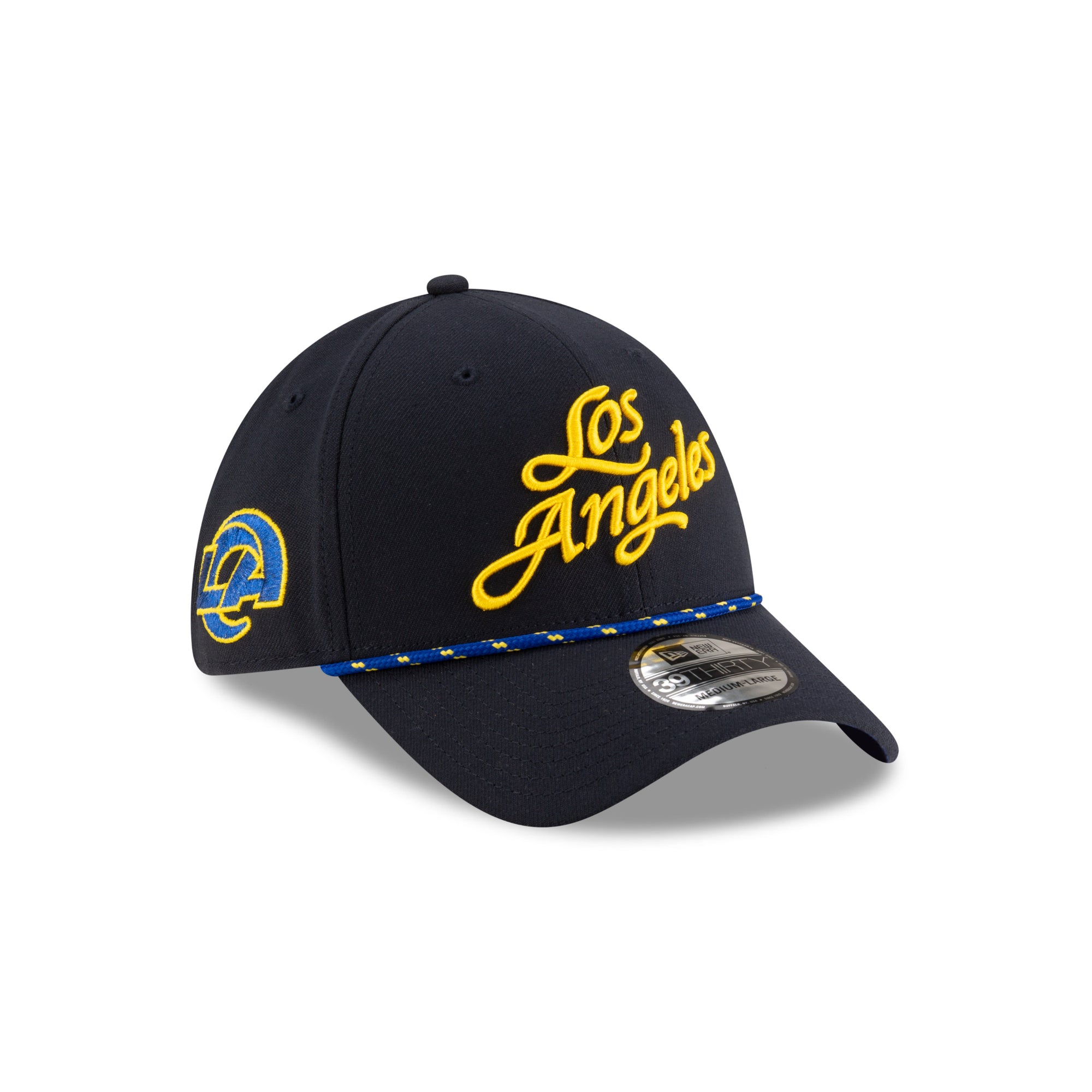 Los Angeles Rams New Era 2025 Rivalries 39THIRTY Stretch Fit NFL Cap Navy