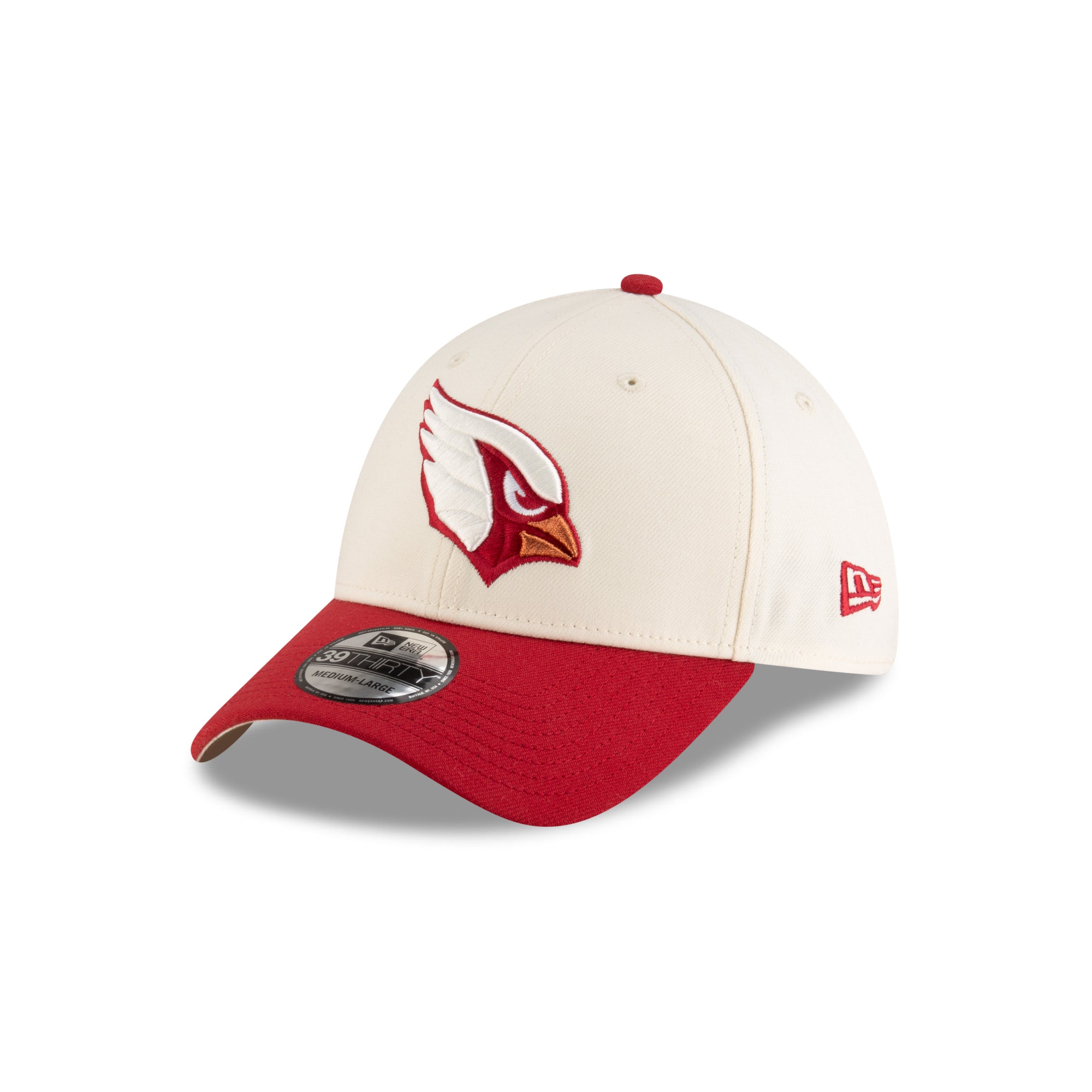 Arizona Cardinals New Era 2025 Rivalries 39THIRTY Stretch Fit NFL Cap Beige - STADIUMDREAMS
