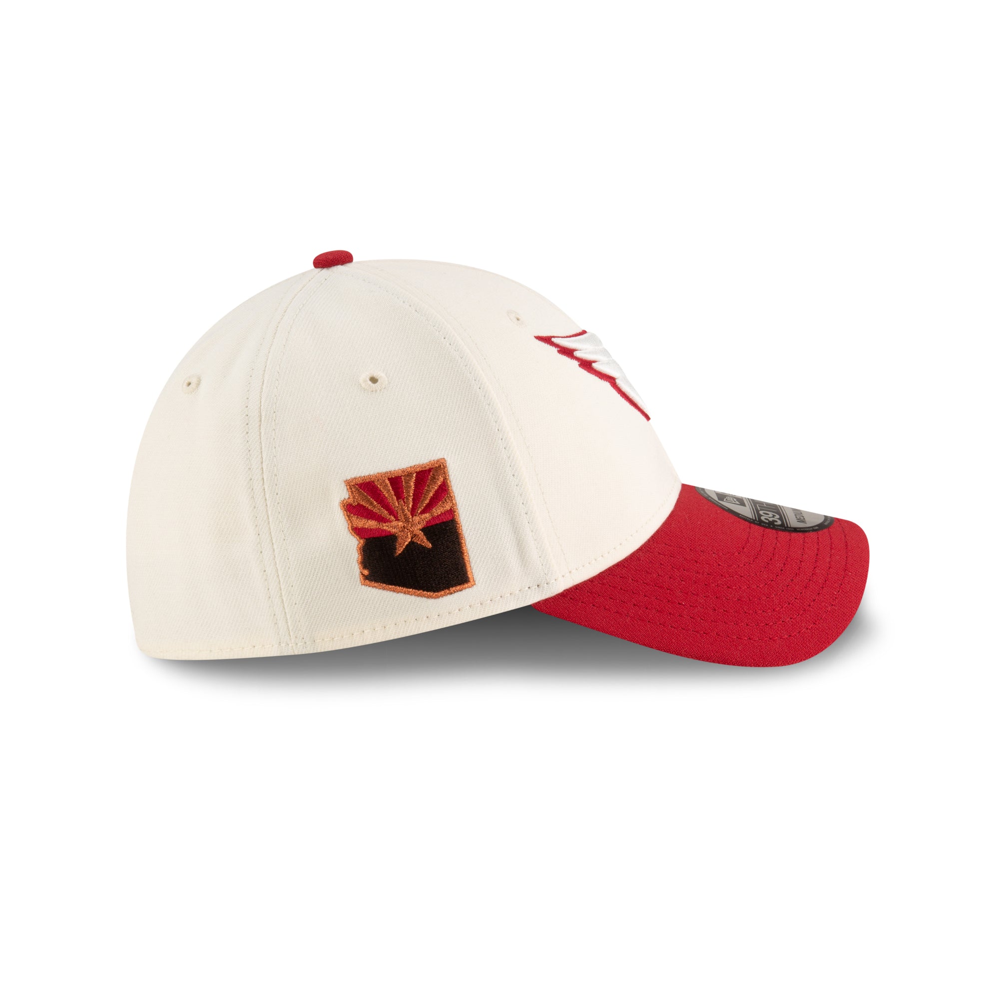 Arizona Cardinals New Era 2025 Rivalries 39THIRTY Stretch Fit NFL Cap Beige - STADIUMDREAMS