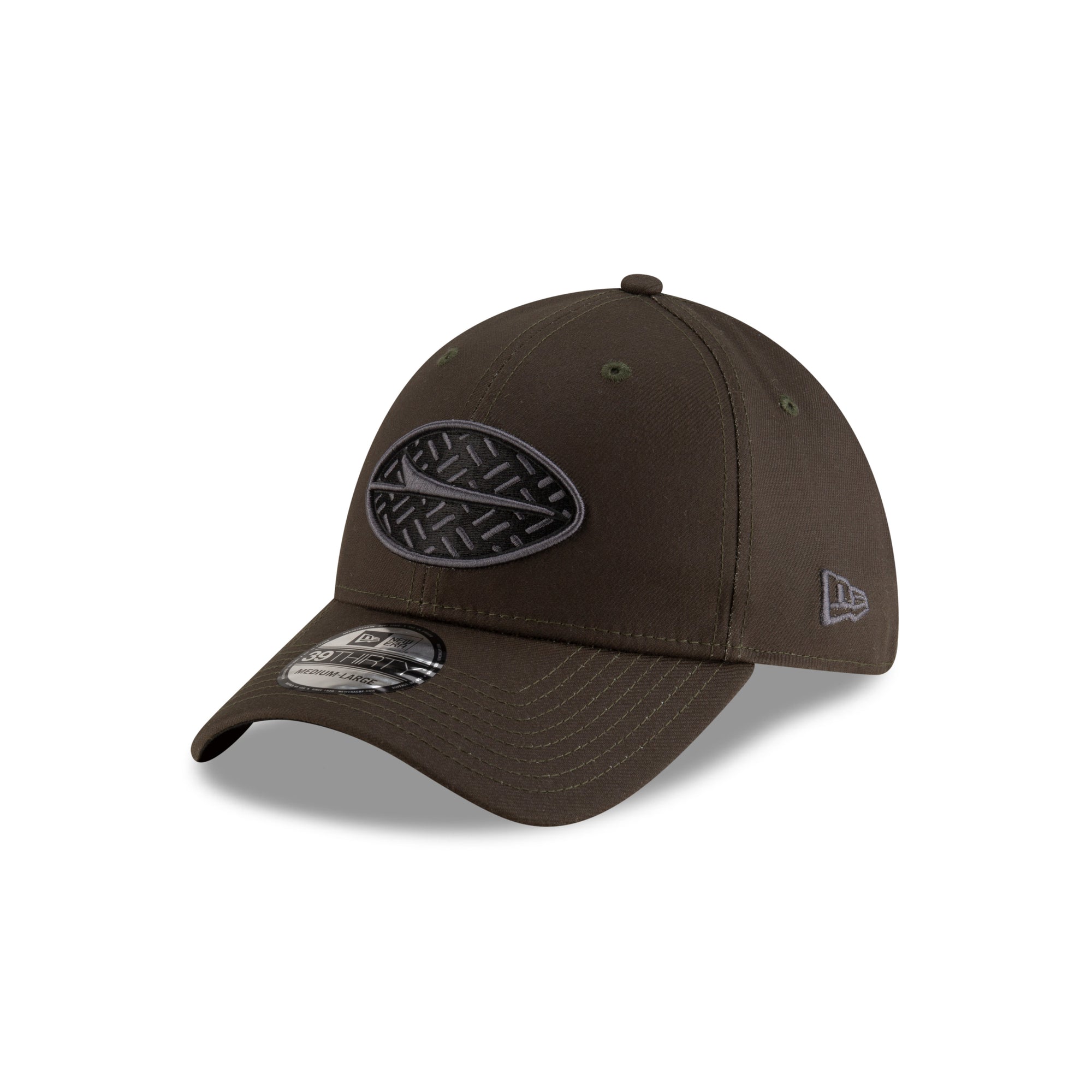 New York Jets New Era 2025 Rivalries 39THIRTY Stretch Fit NFL Cap Dunkelgrün