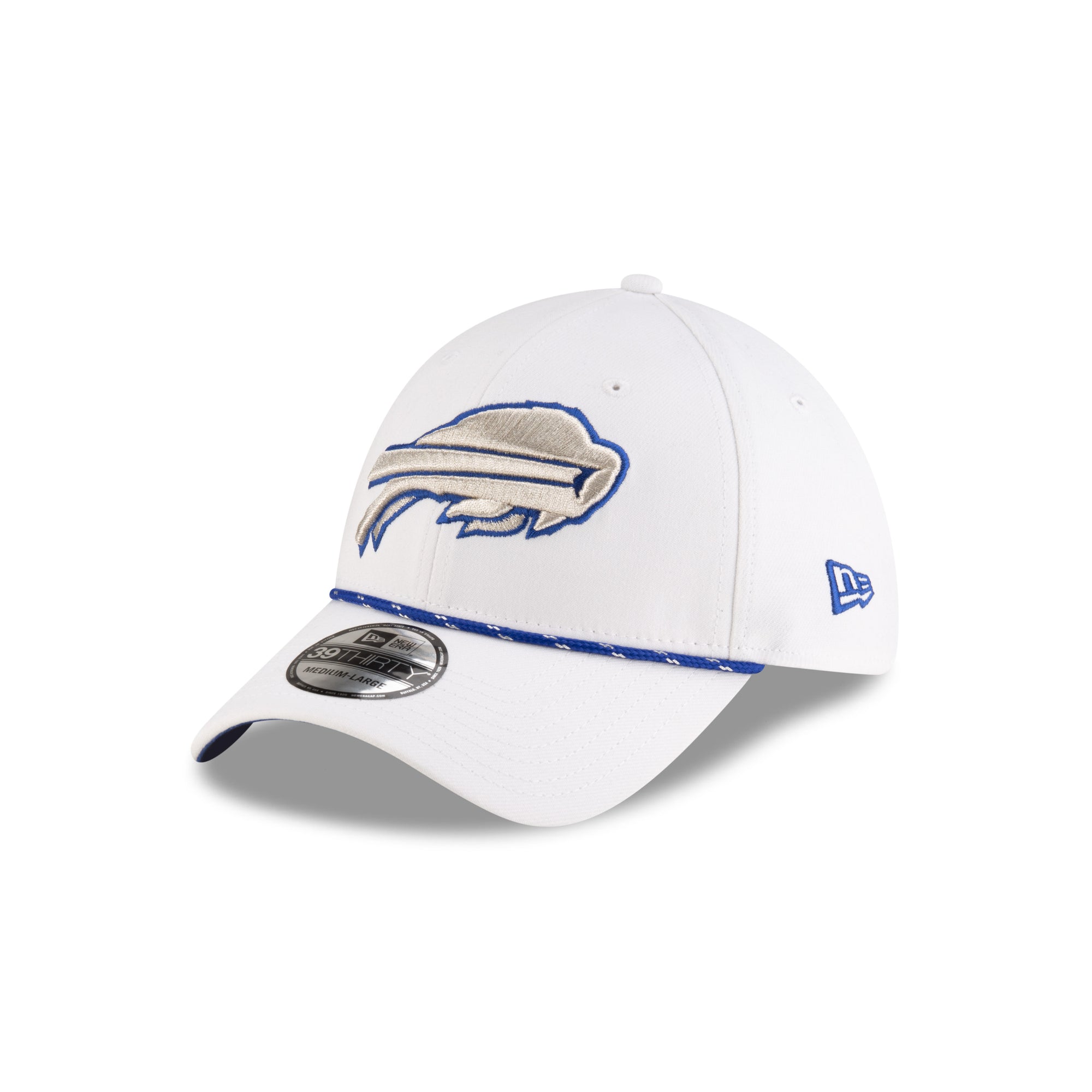 Buffalo Bills New Era 2025 Rivalries 39THIRTY Stretch Fit NFL Cap Weiß