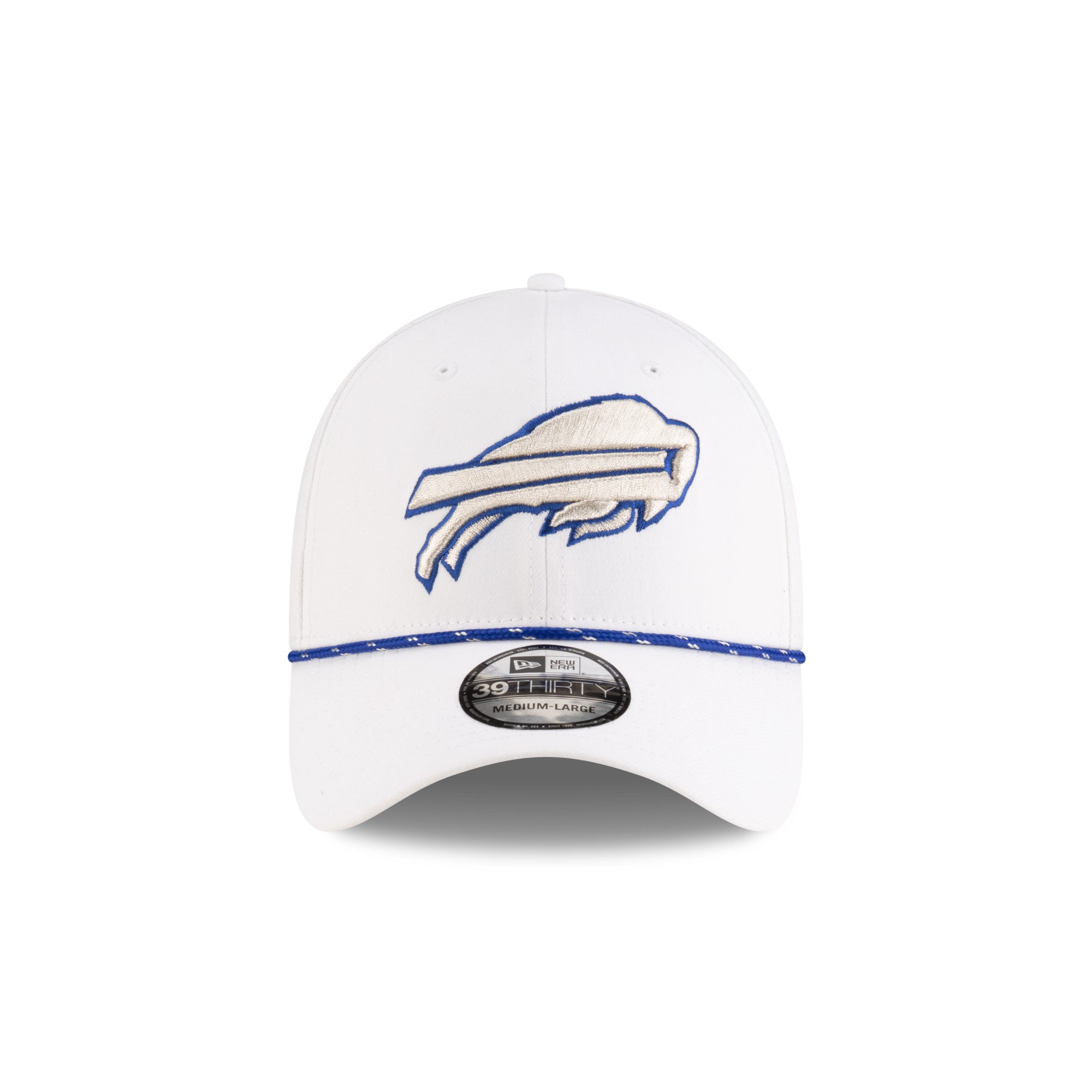 Buffalo Bills New Era 2025 Rivalries 39THIRTY Stretch Fit NFL Cap Weiß