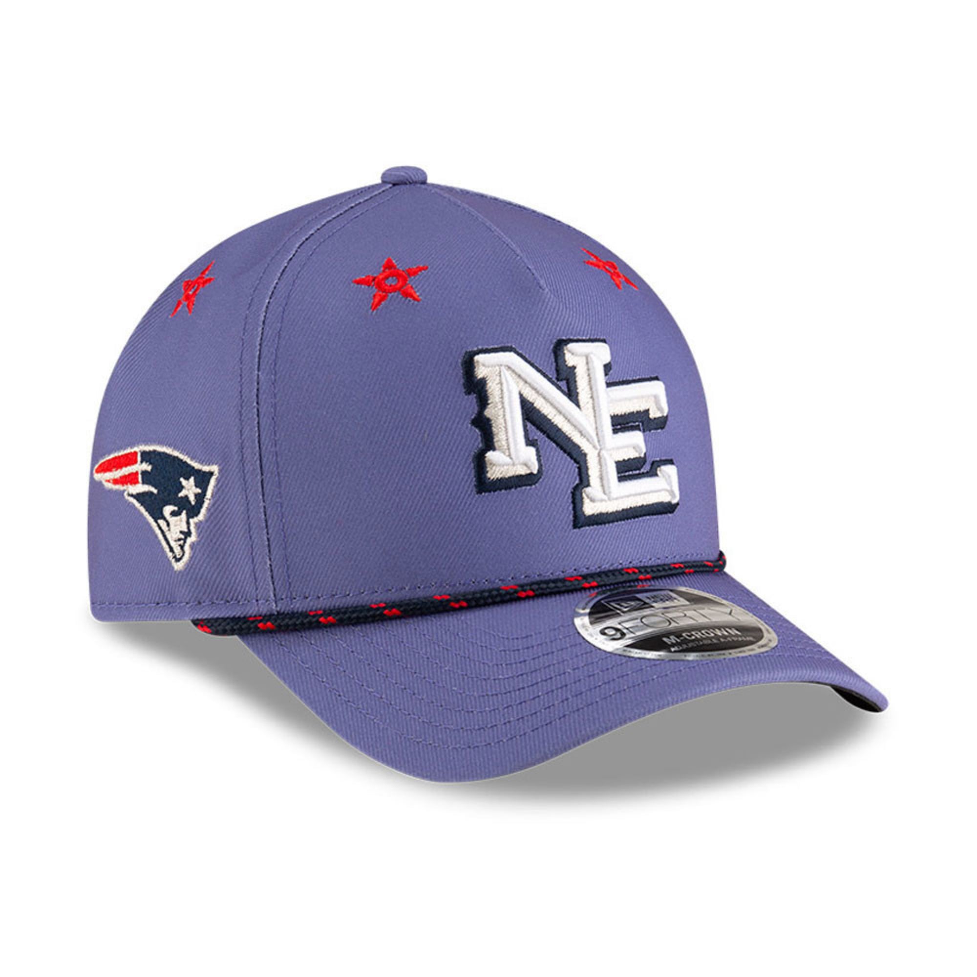 New England Patriots New Era 2025 Rivalries 9FORTY M-Crown A-Frame NFL Cap Blau - STADIUMDREAMS