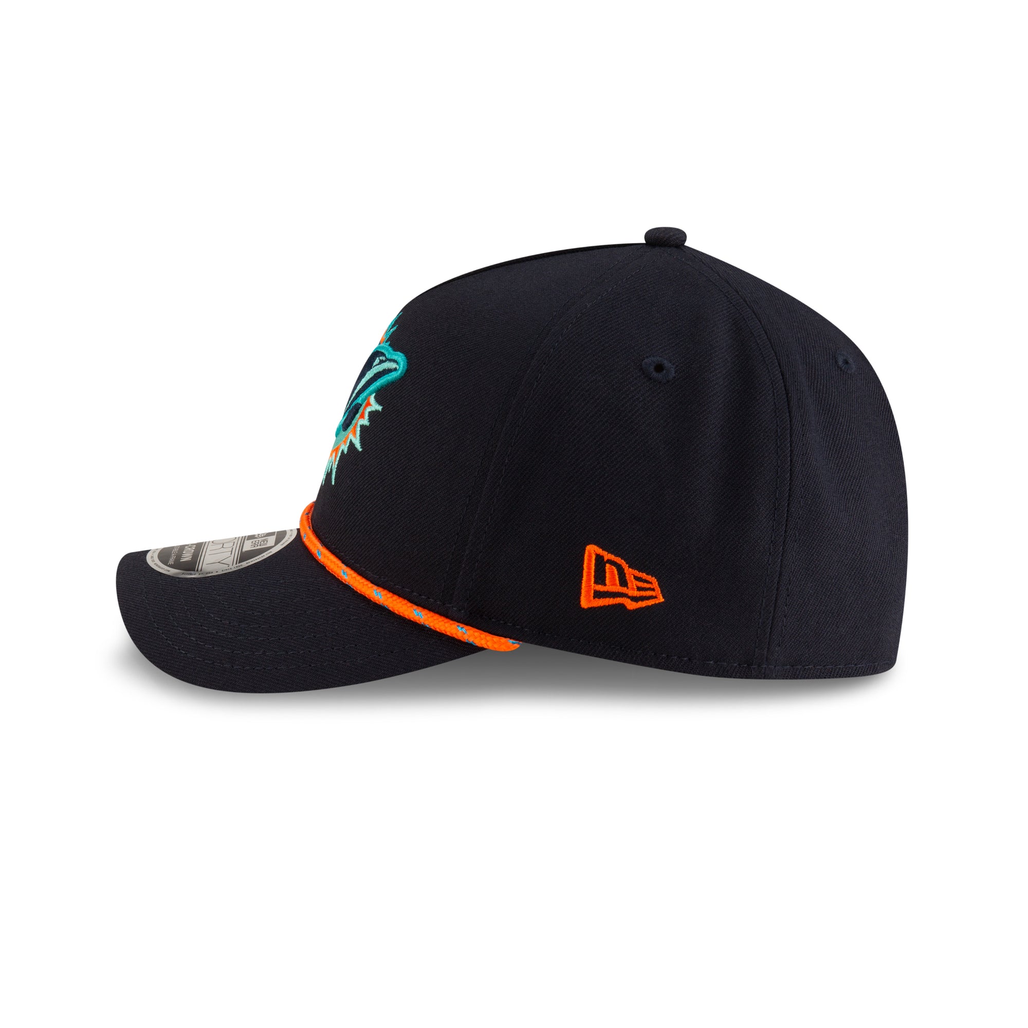 Miami Dolphins New Era 2025 Rivalries 9FORTY M-Crown A-Frame NFL Cap Navy - STADIUMDREAMS