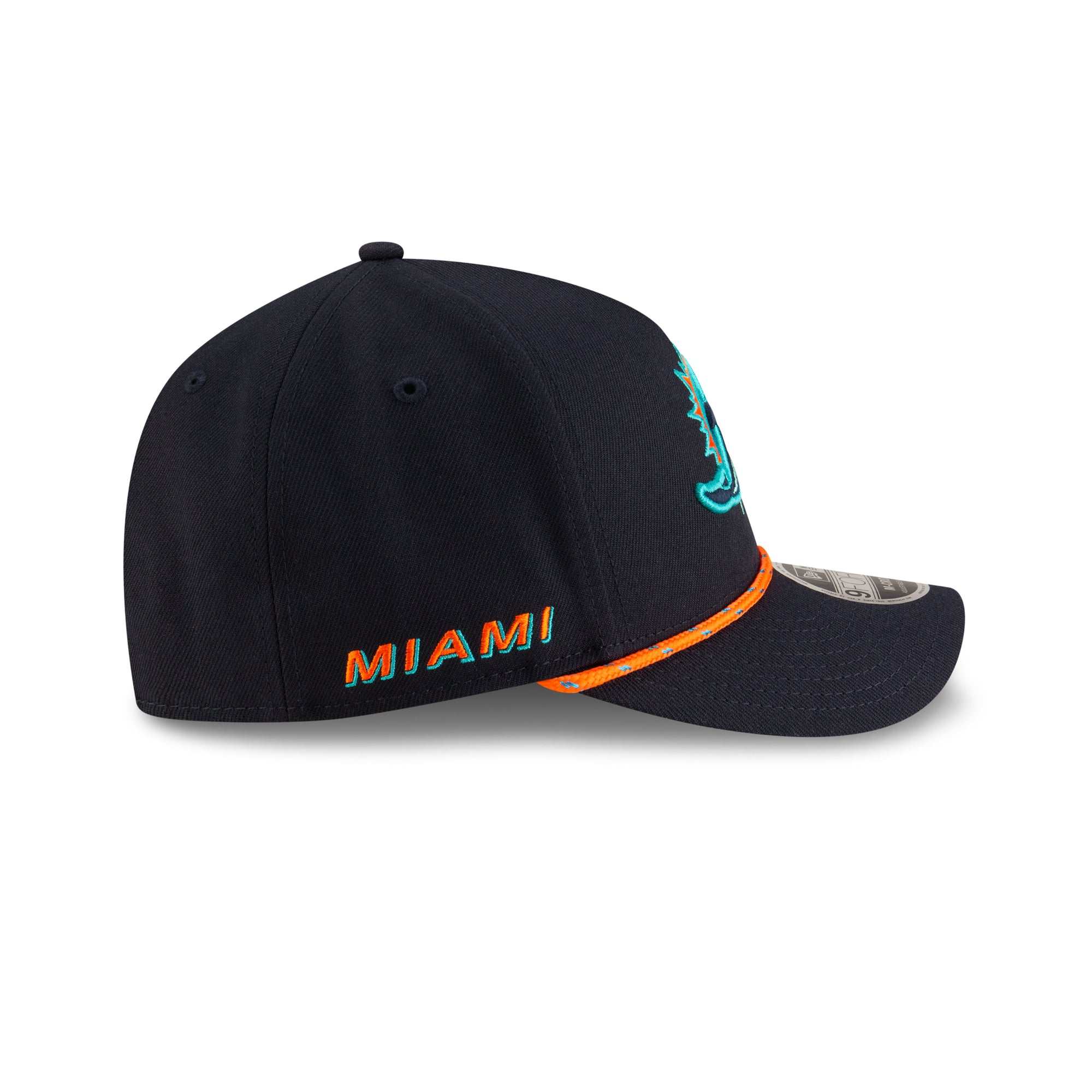 Miami Dolphins New Era 2025 Rivalries 9FORTY M-Crown A-Frame NFL Cap Navy - STADIUMDREAMS
