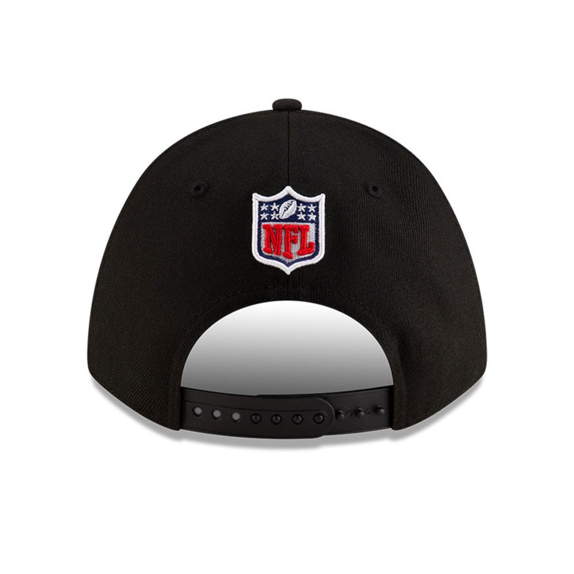 San Francisco 49ers New Era 2025 Rivalries 9FORTY M-Crown A-Frame NFL Cap Schwarz