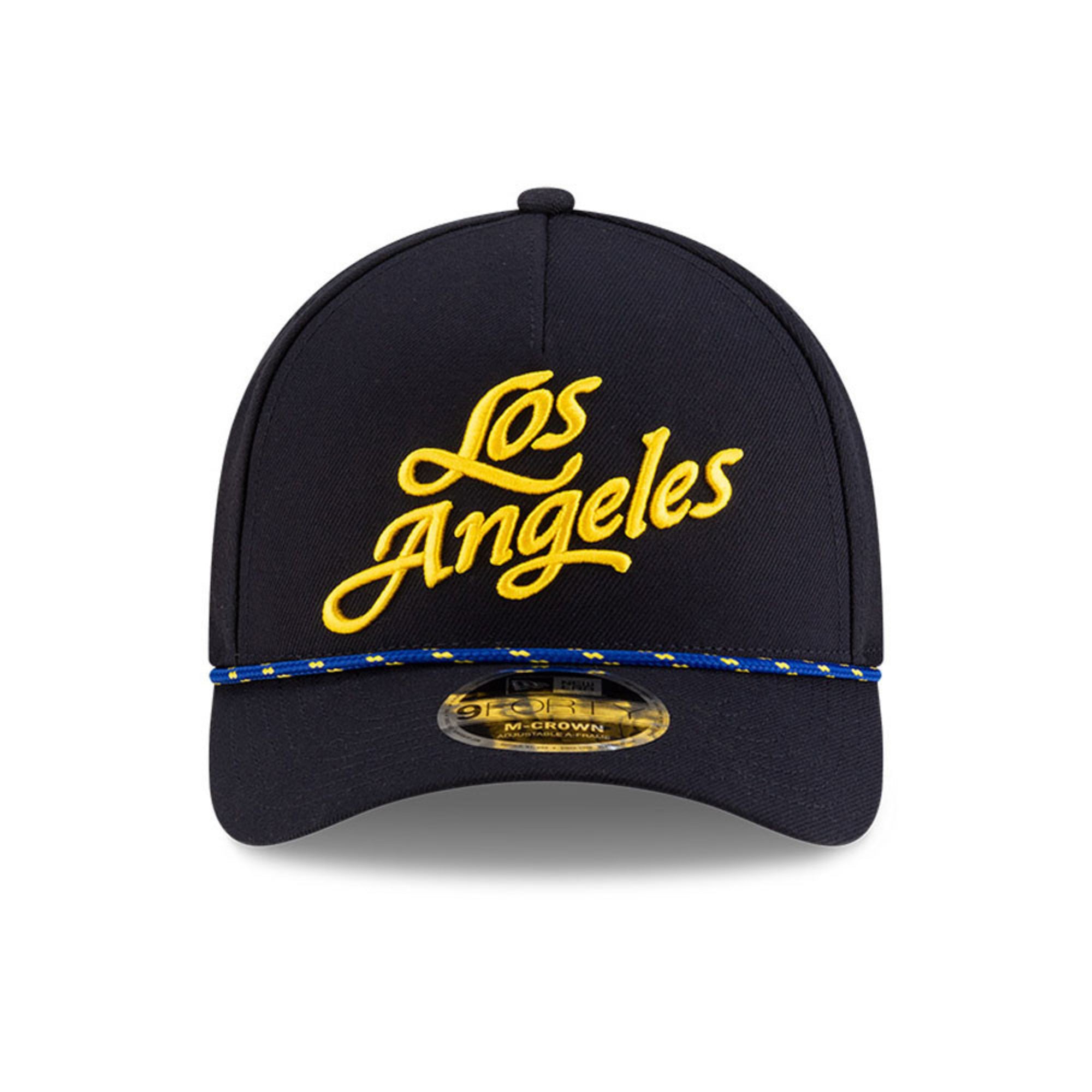Los Angeles Rams New Era 2025 Rivalries 9FORTY M-Crown A-Frame NFL Cap Navy - STADIUMDREAMS