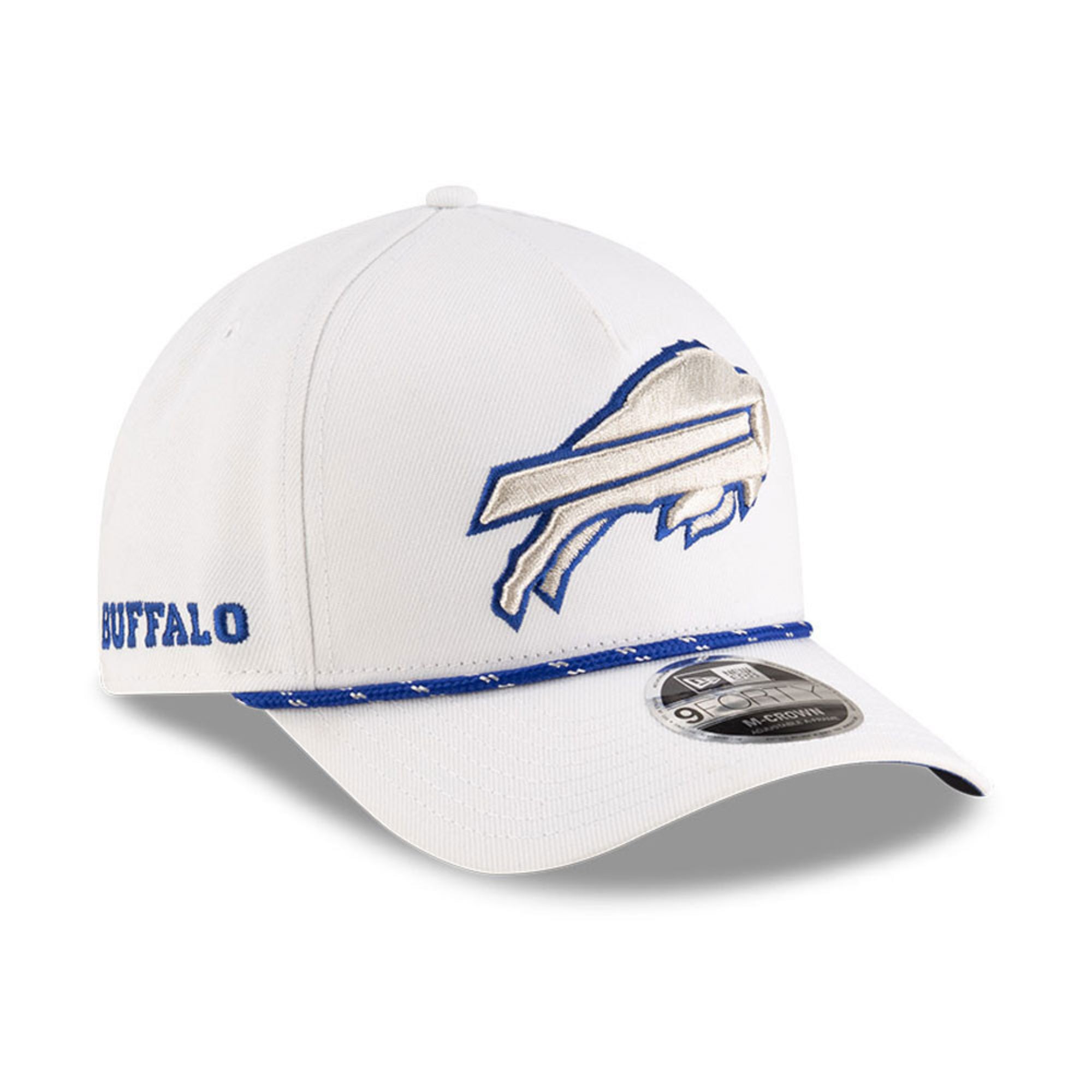 Buffalo Bills New Era 2025 Rivalries 9FORTY M-Crown A-Frame NFL Cap Weiß - STADIUMDREAMS
