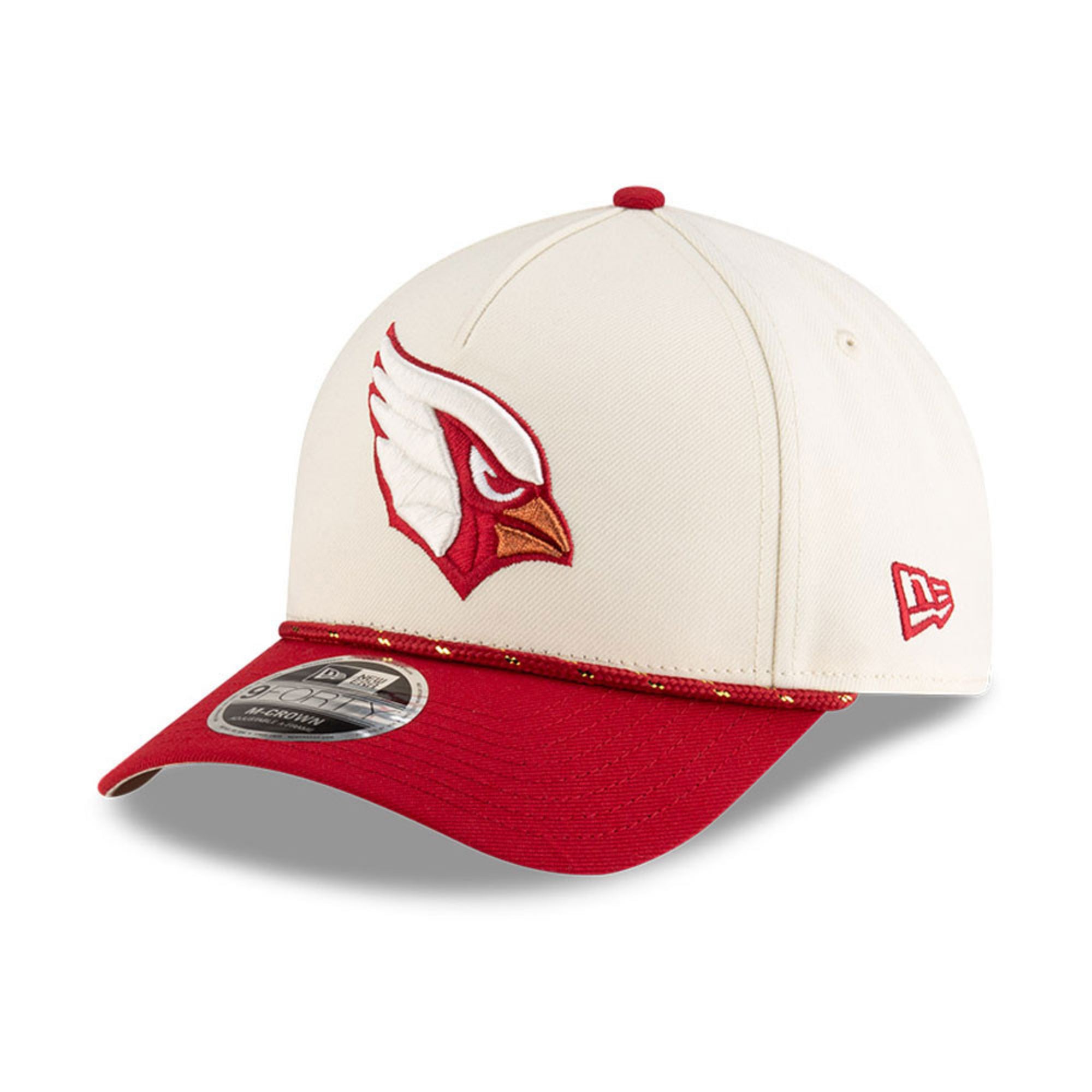 Arizona Cardinals New Era 2025 Rivalries 9FORTY M-Crown A-Frame NFL Cap Beige