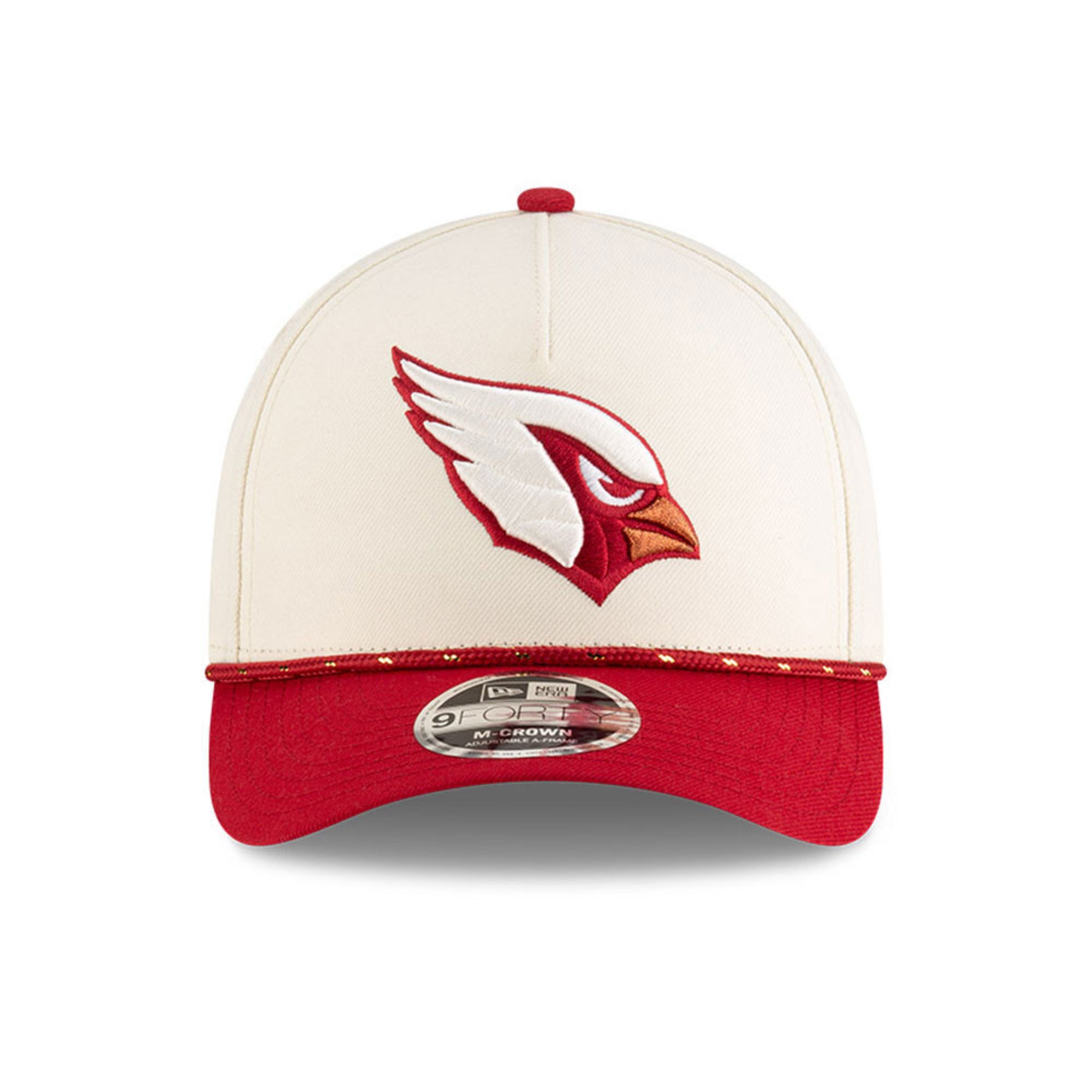 Arizona Cardinals New Era 2025 Rivalries 9FORTY M-Crown A-Frame NFL Cap Beige