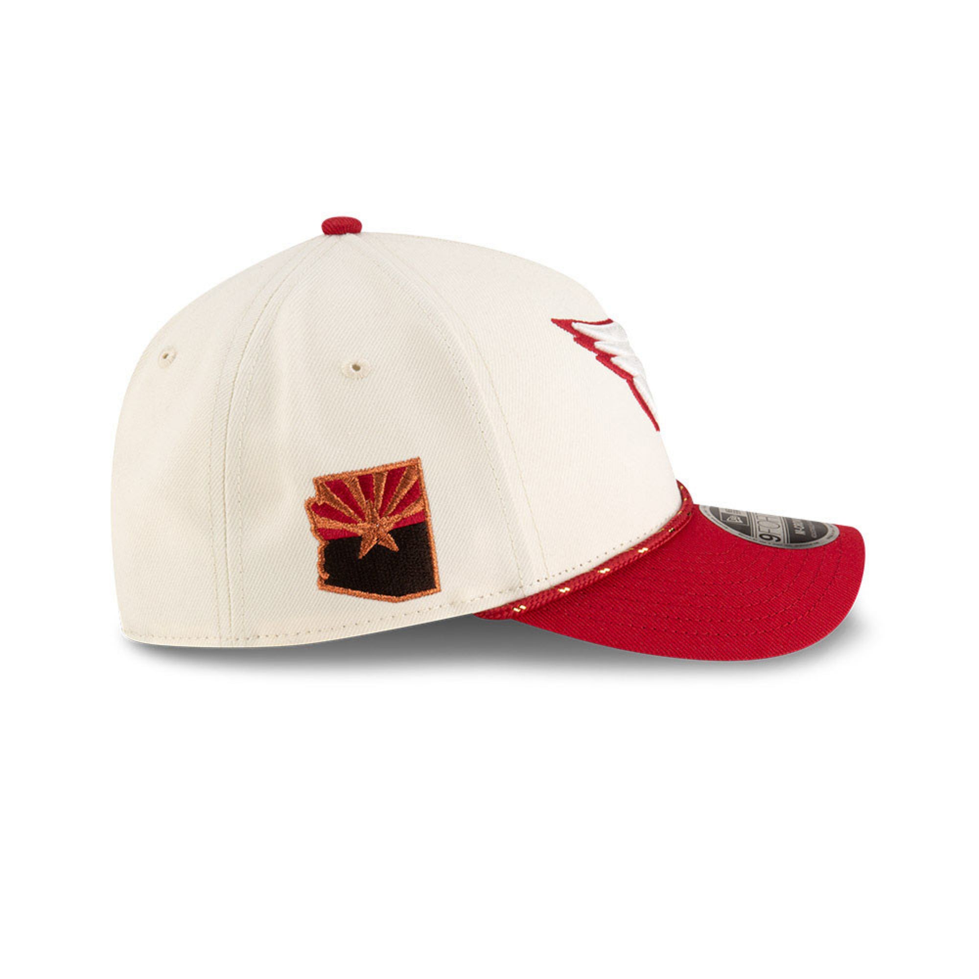 Arizona Cardinals New Era 2025 Rivalries 9FORTY M-Crown A-Frame NFL Cap Beige