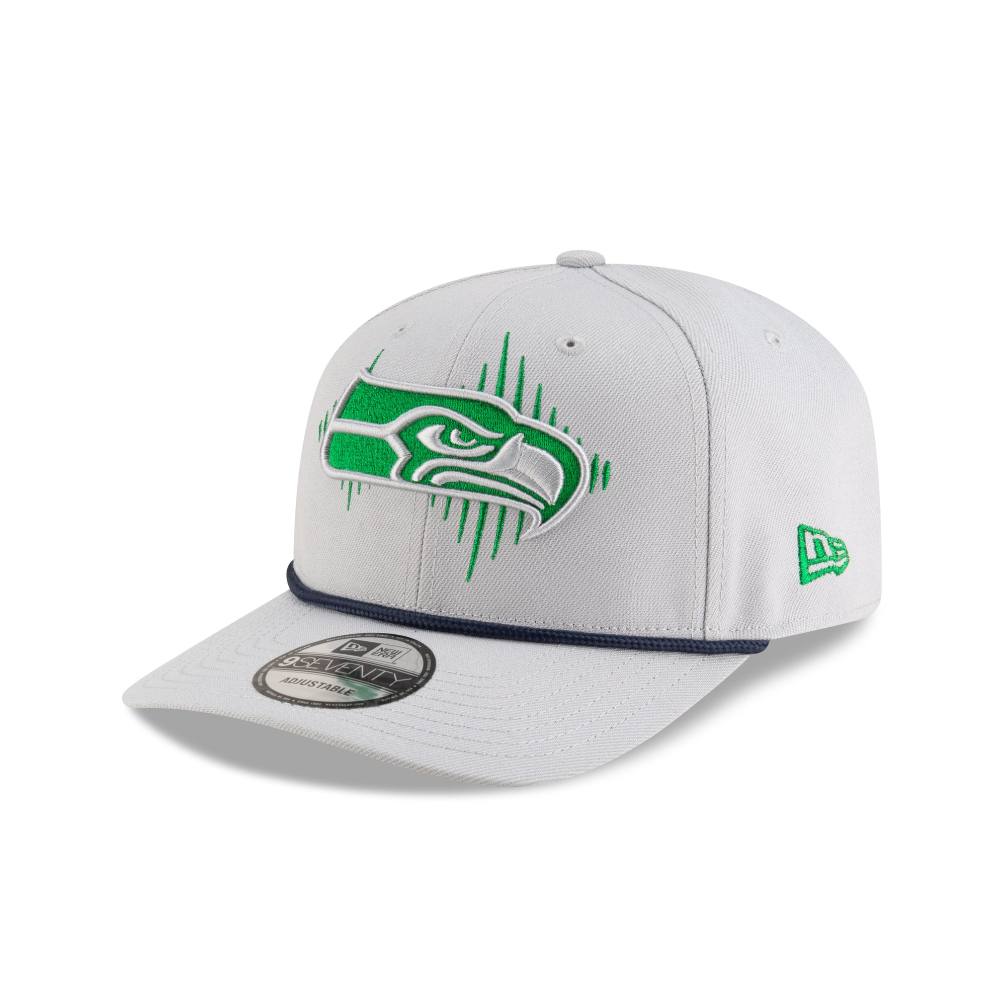 Seattle Seahawks New Era 2025 Rivalries 9SEVENTY Stretch Snap NFL Cap Grau - STADIUMDREAMS