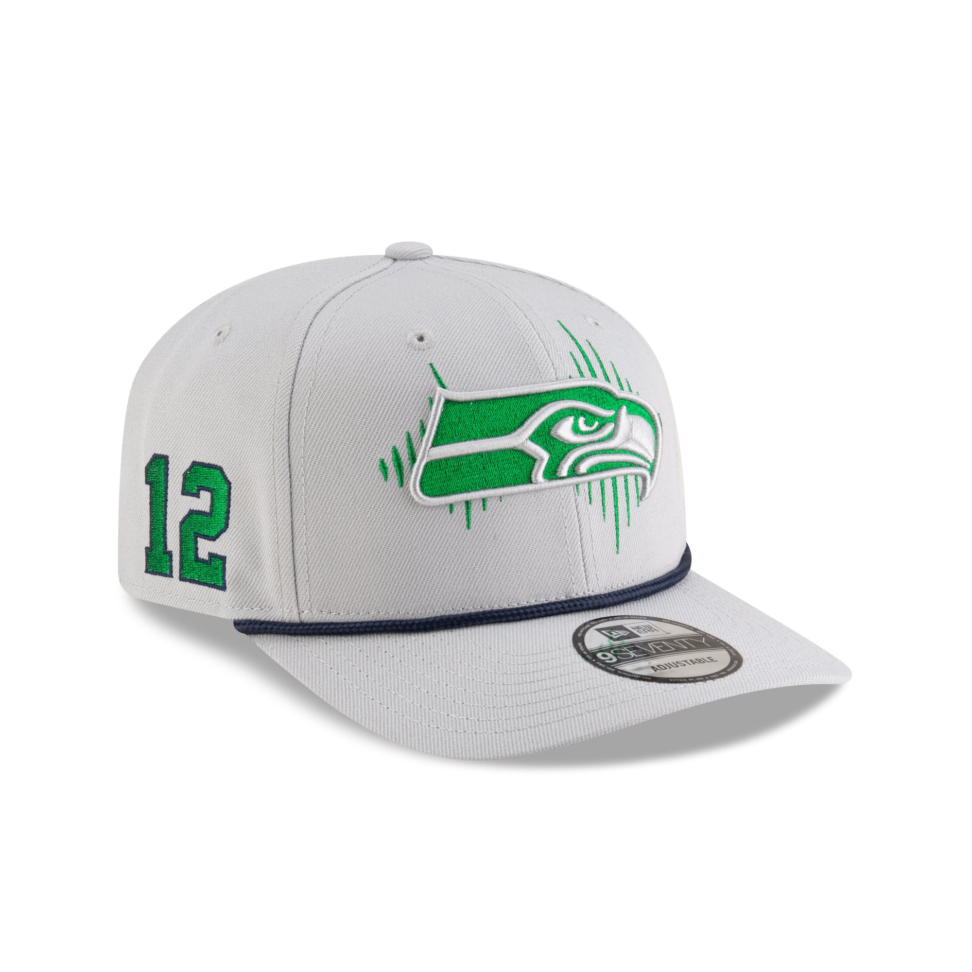 Seattle Seahawks New Era 2025 Rivalries 9SEVENTY Stretch Snap NFL Cap Grau - STADIUMDREAMS