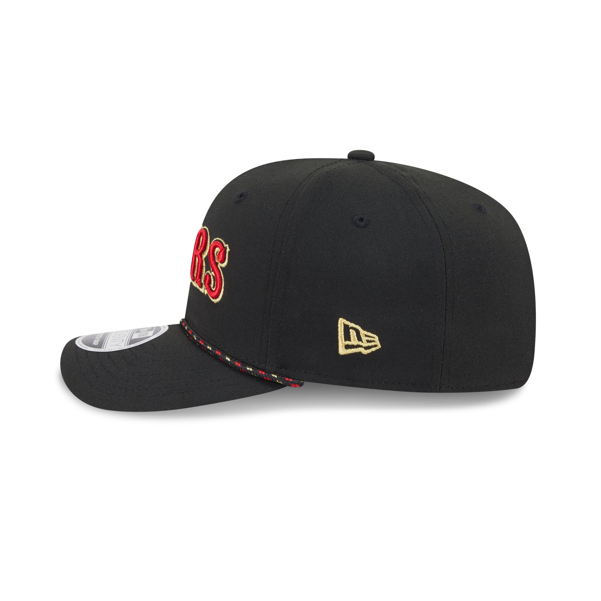 San Francisco 49ers New Era 2025 Rivalries 9SEVENTY Stretch Snap NFL Cap Schwarz