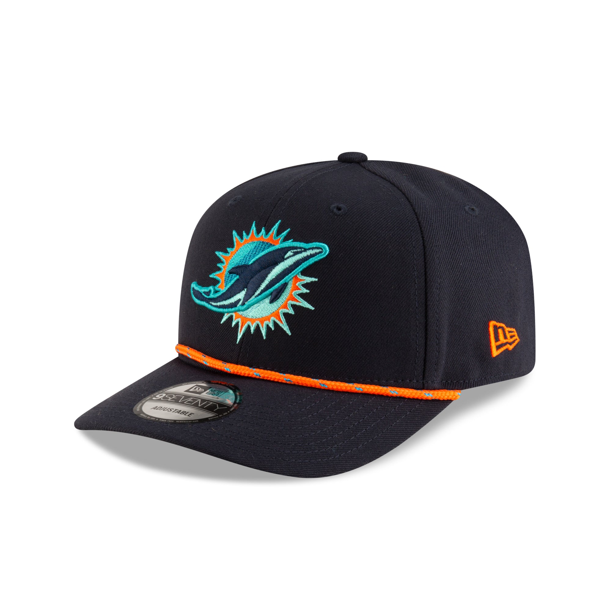 Miami Dolphins New Era 2025 Rivalries 9SEVENTY Stretch Snap NFL Cap Navy - STADIUMDREAMS