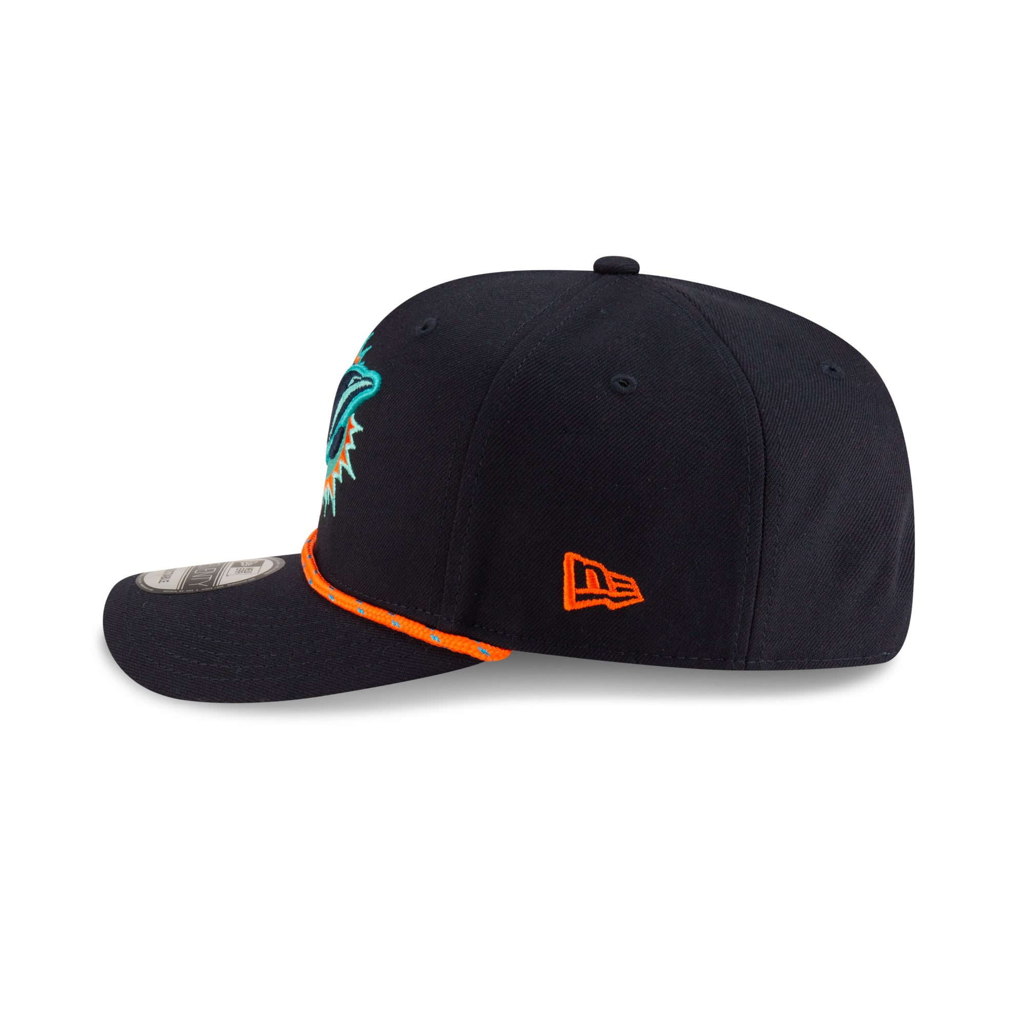 Miami Dolphins New Era 2025 Rivalries 9SEVENTY Stretch Snap NFL Cap Navy - STADIUMDREAMS