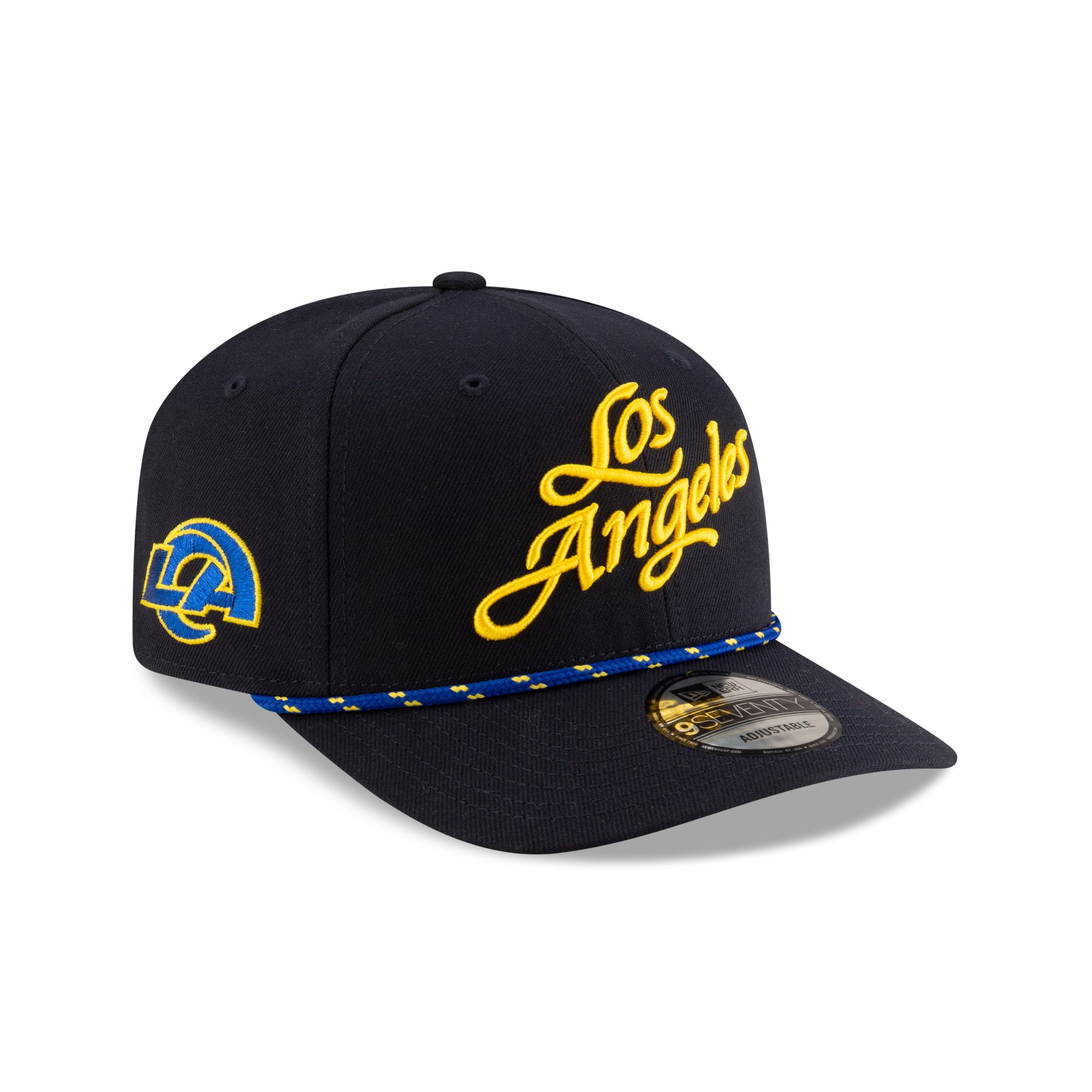 Los Angeles Rams New Era 2025 Rivalries 9SEVENTY Stretch Snap NFL Cap Navy - STADIUMDREAMS