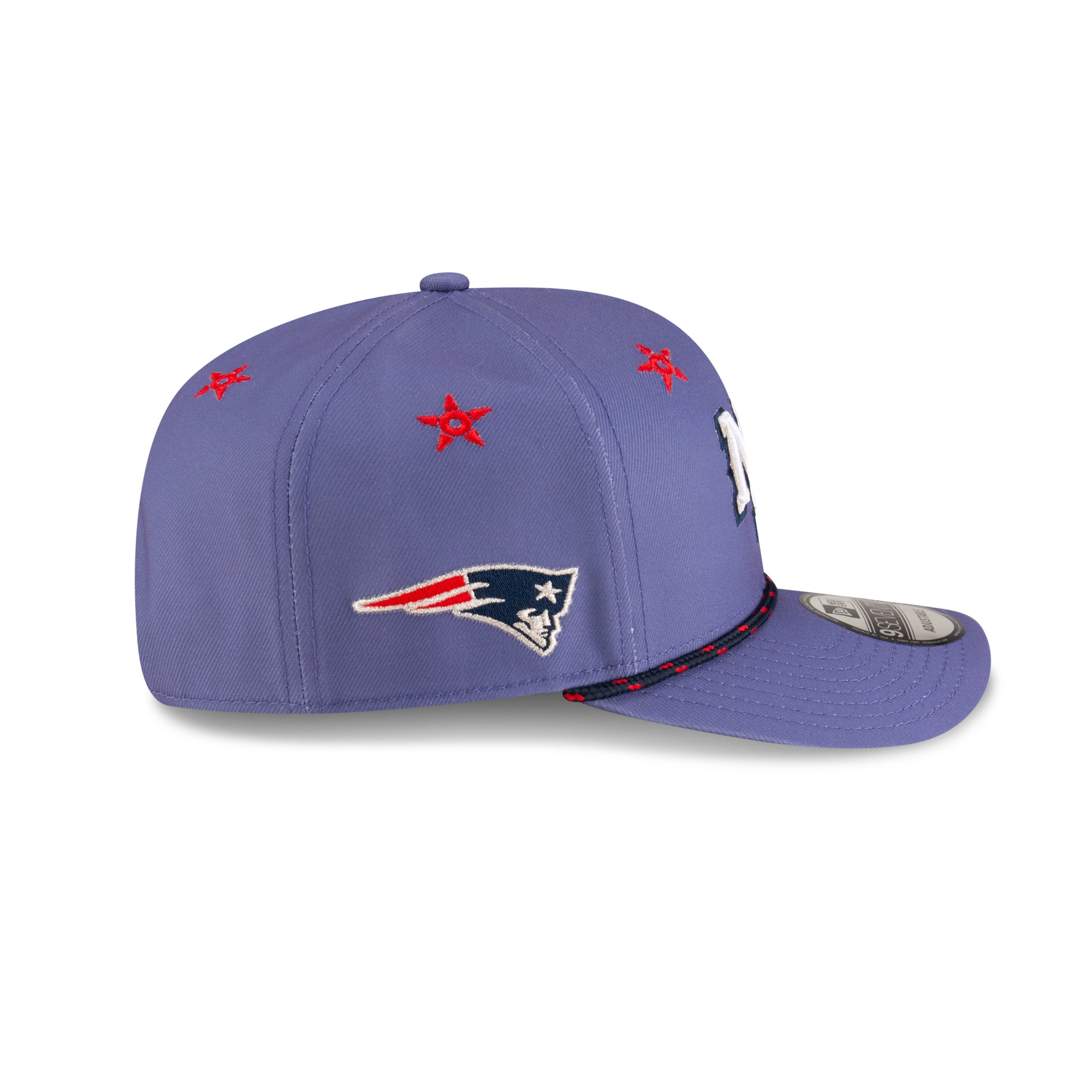 New England Patriots New Era 2025 Rivalries 9SEVENTY Stretch Snap NFL Cap Blau - STADIUMDREAMS