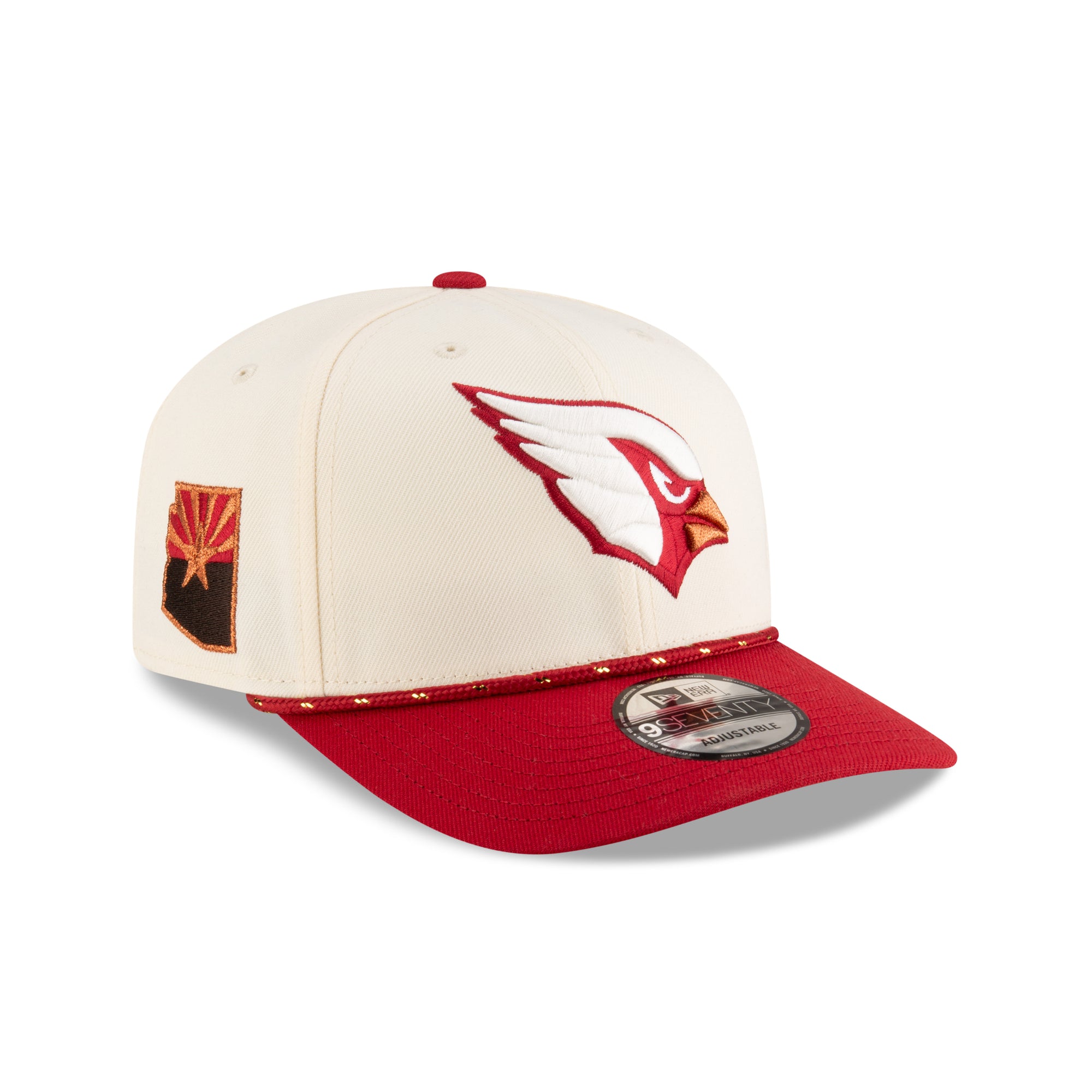 Arizona Cardinals New Era 2025 Rivalries 9SEVENTY Stretch Snap NFL Cap Beige