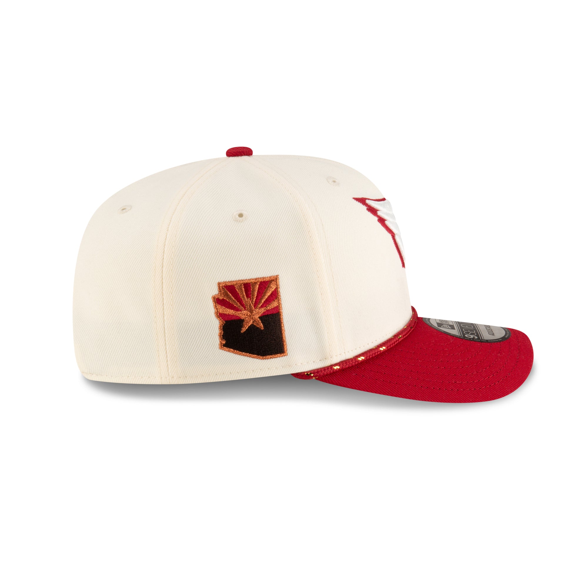 Arizona Cardinals New Era 2025 Rivalries 9SEVENTY Stretch Snap NFL Cap Beige