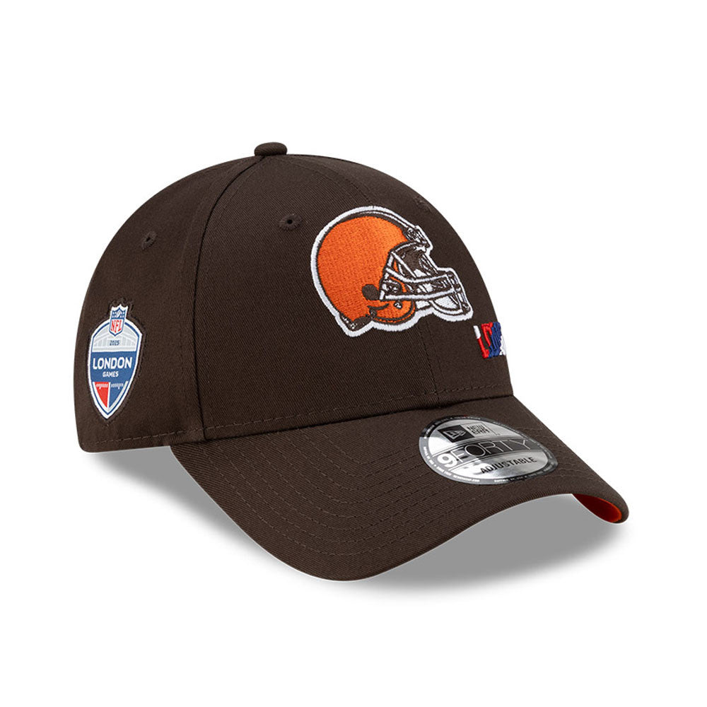 NFL London Games 2025 Cleveland Browns 9FORTY Cap Braun - STADIUMDREAMS