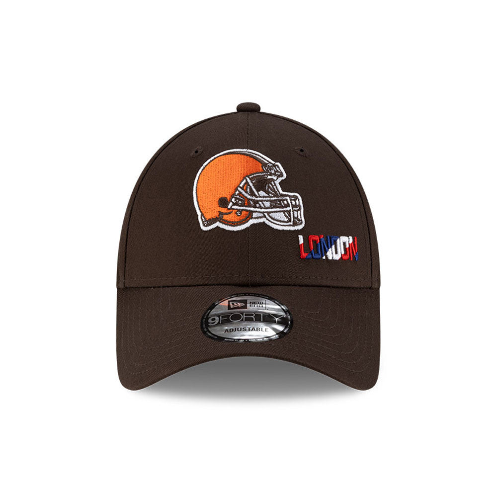 NFL London Games 2025 Cleveland Browns 9FORTY Cap Braun - STADIUMDREAMS