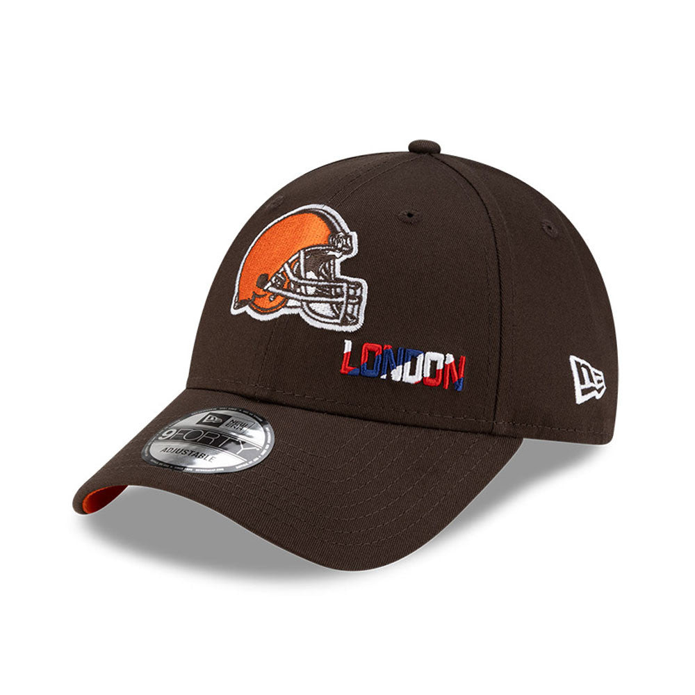 NFL London Games 2025 Cleveland Browns 9FORTY Cap Braun - STADIUMDREAMS