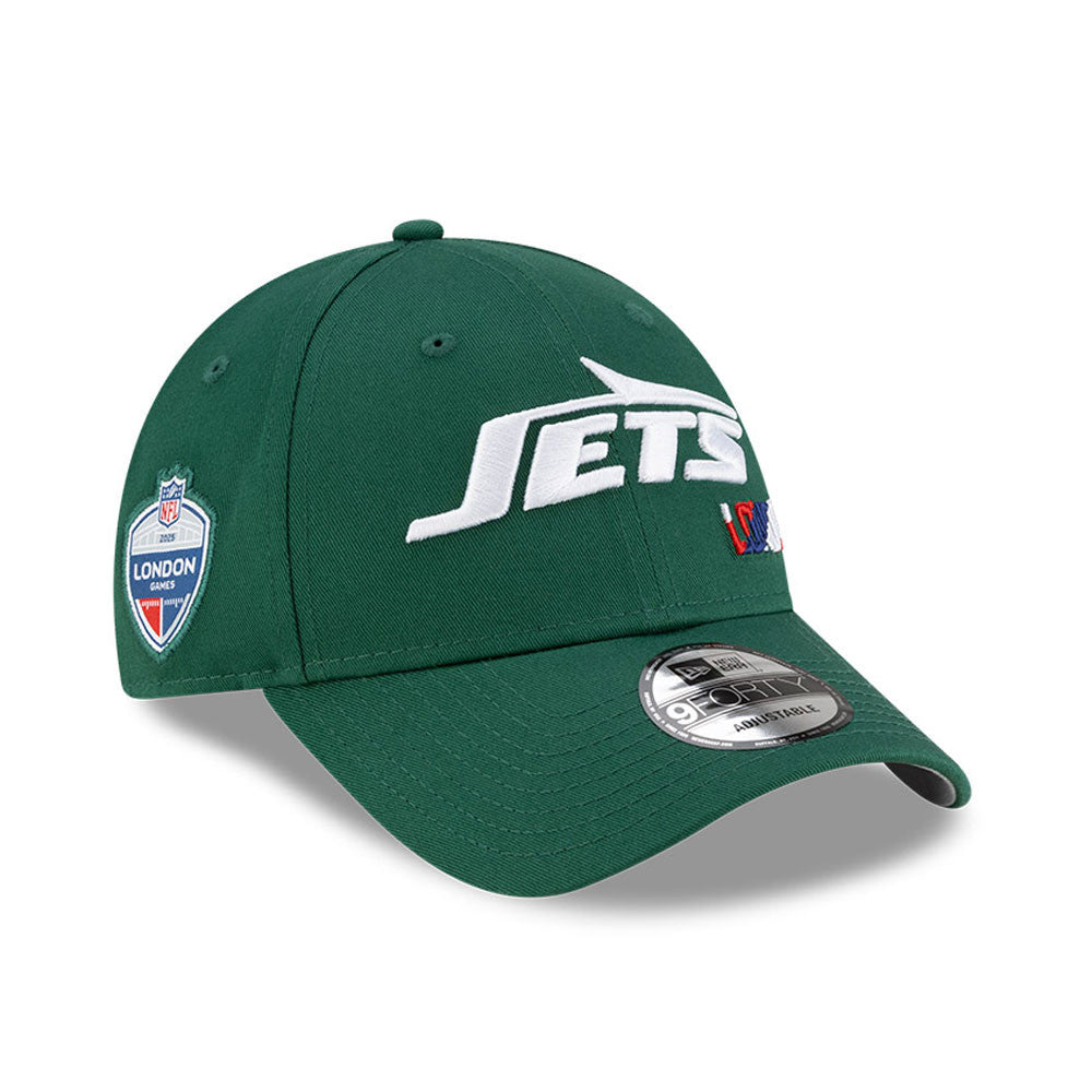 NFL London Games 2025 New York Jets 9FORTY Cap Grün - STADIUMDREAMS