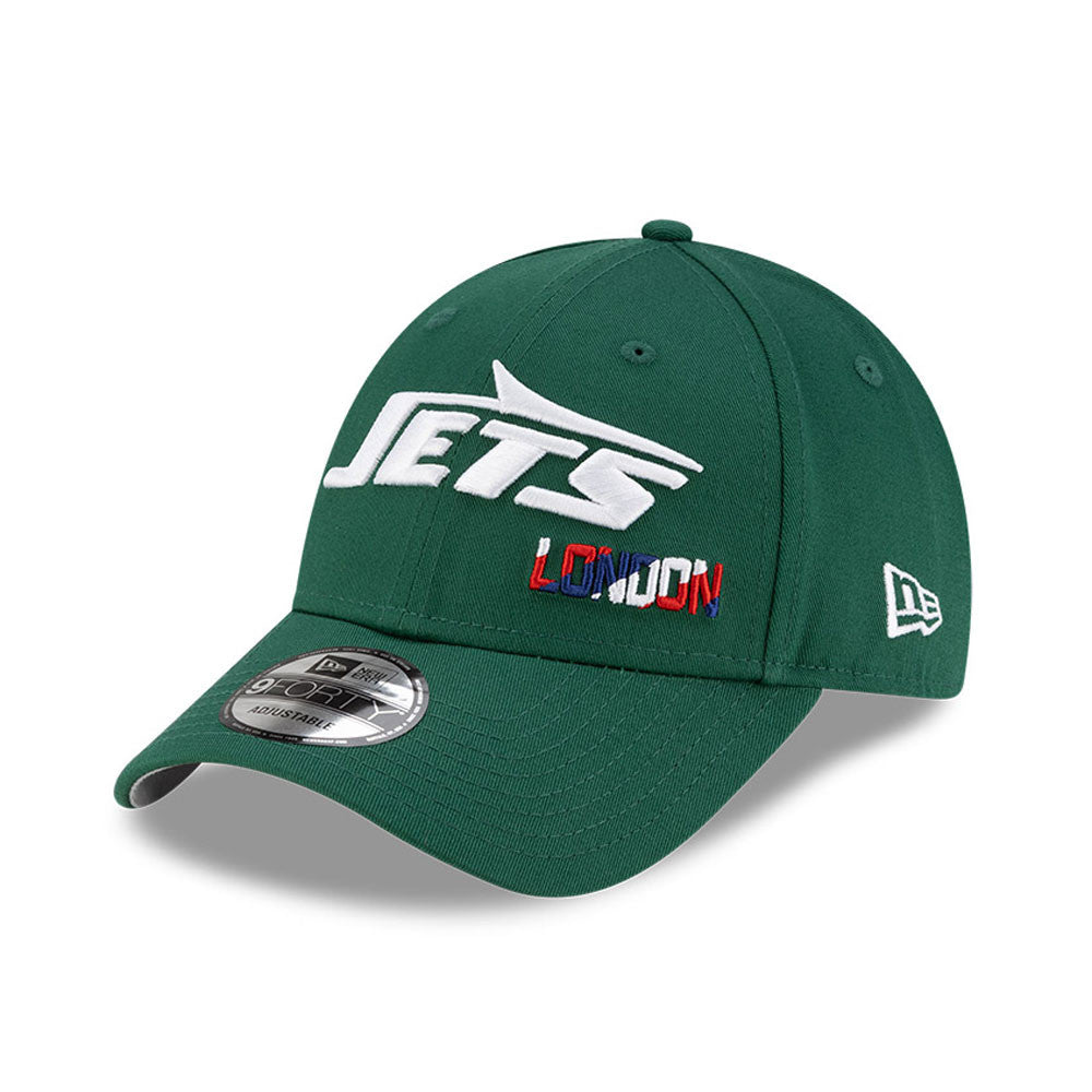 NFL London Games 2025 New York Jets 9FORTY Cap Grün - STADIUMDREAMS