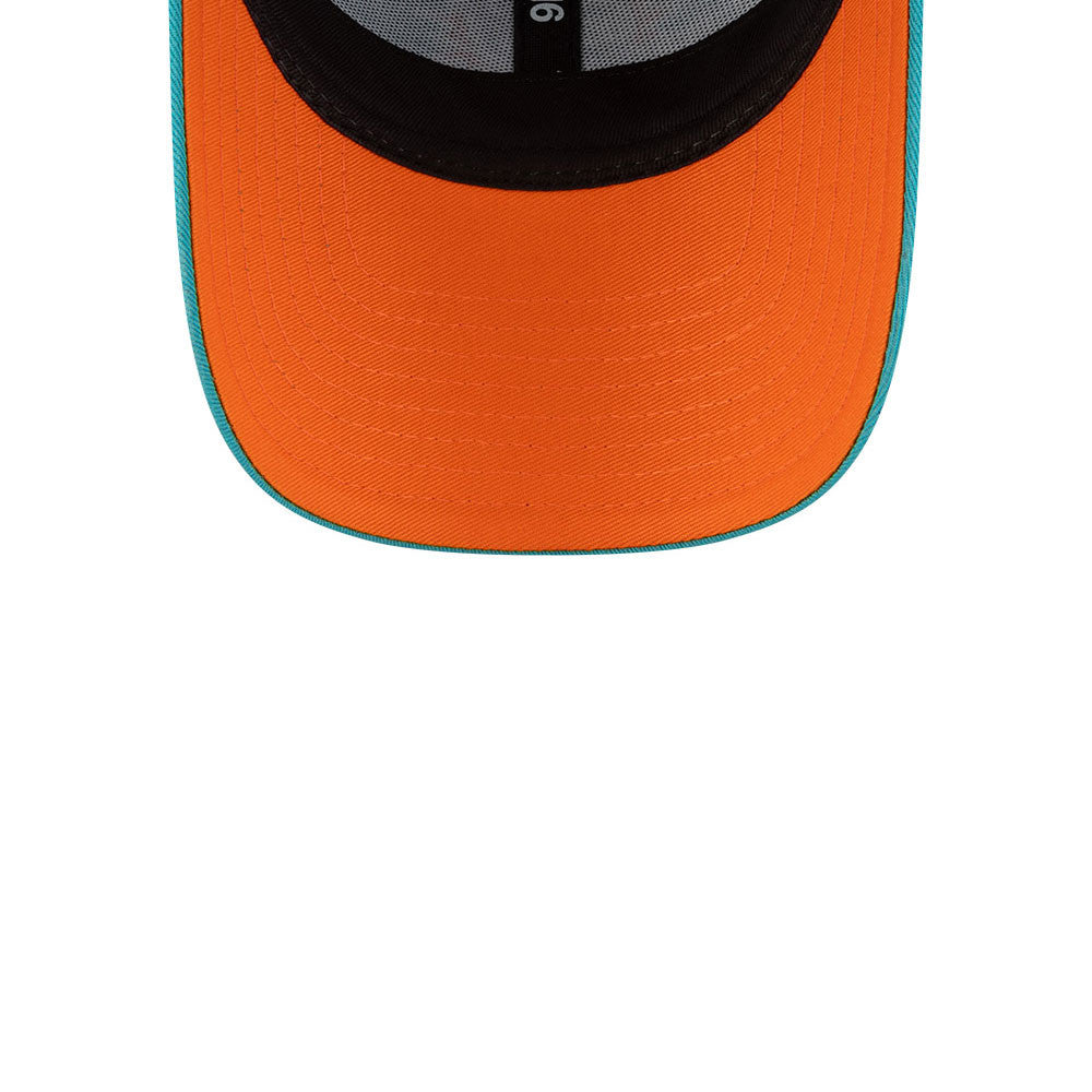 NFL Madrid Game 2025 Miami Dolphins 9FORTY Cap Türkis - STADIUMDREAMS