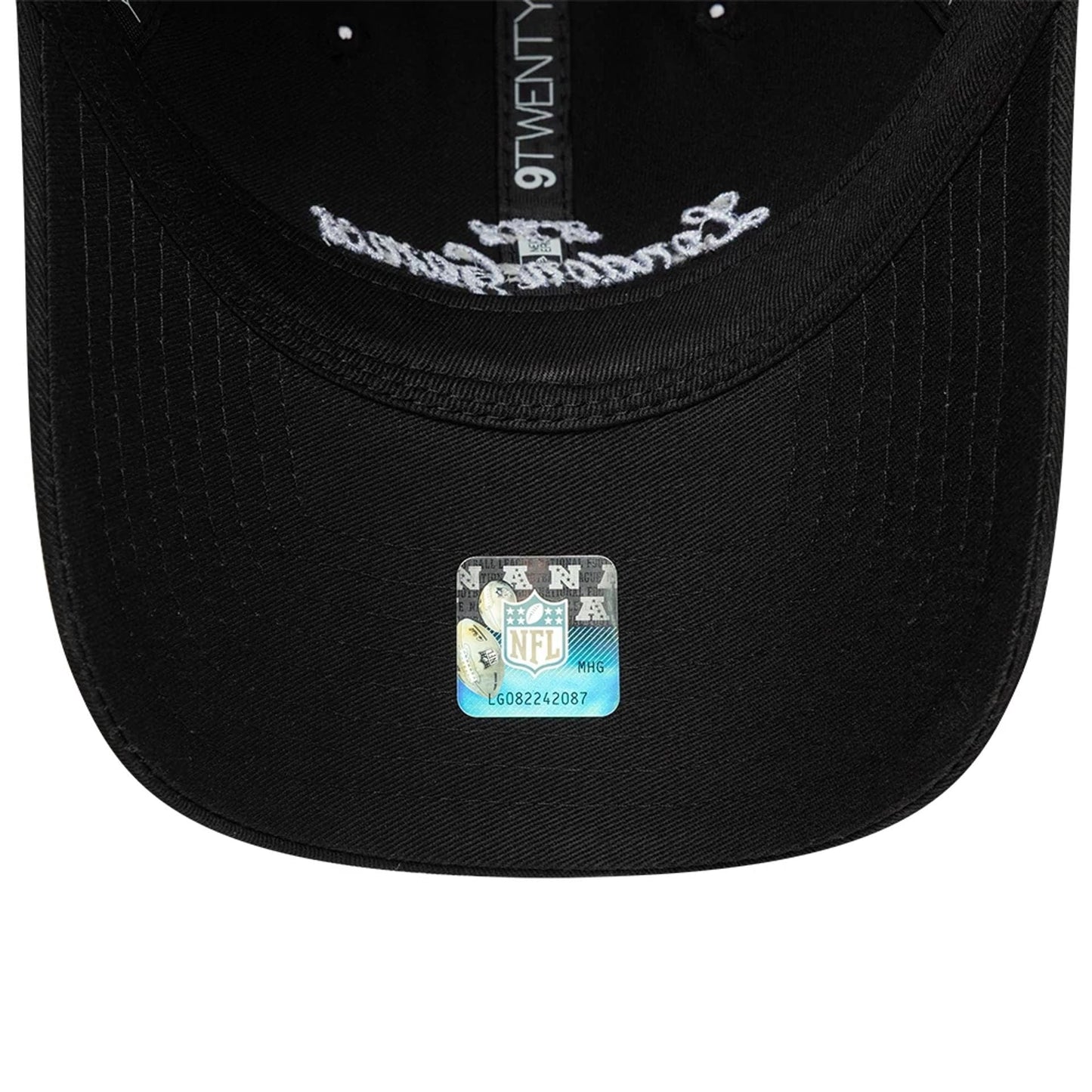 London Game Lettering New Era 9TWENTY NFL Cap Schwarz - STADIUMDREAMS