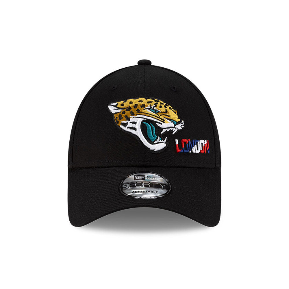 NFL London Games 2025 Jacksonville Jaguars 9FORTY Cap Schwarz - STADIUMDREAMS