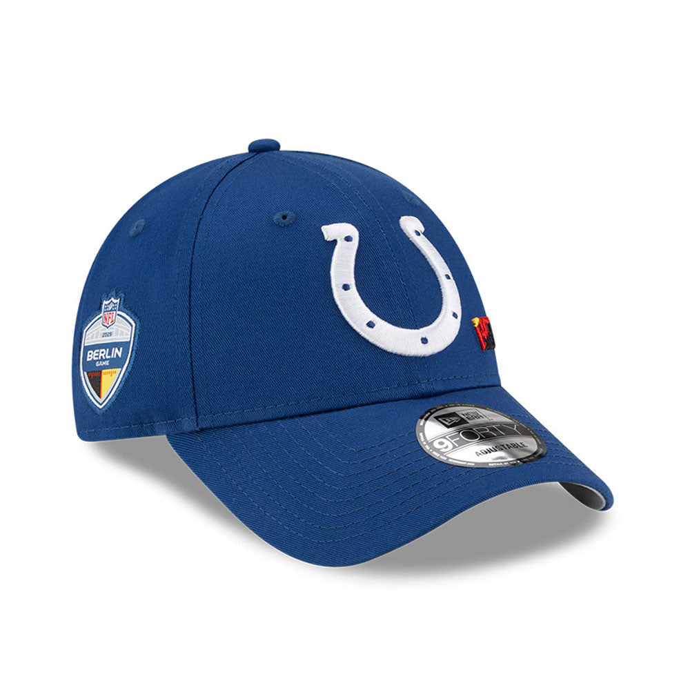 NFL Berlin Game 2025 Indianapolis Colts 9FORTY Cap Blau - STADIUMDREAMS
