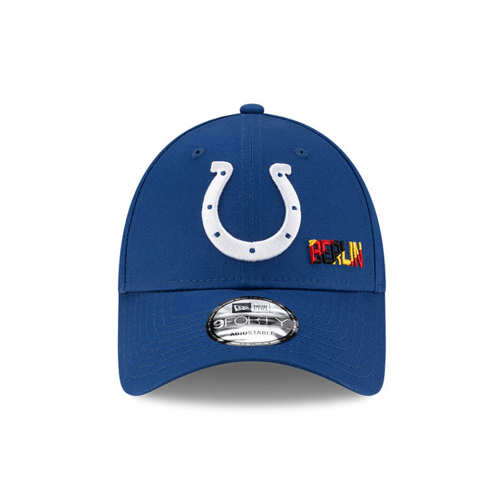 NFL Berlin Game 2025 Indianapolis Colts 9FORTY Cap Blau - STADIUMDREAMS