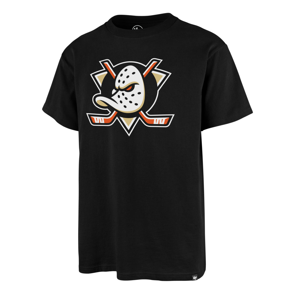 Anaheim Ducks ’47 Echo NHL T-Shirt Schwarz - STADIUMDREAMS