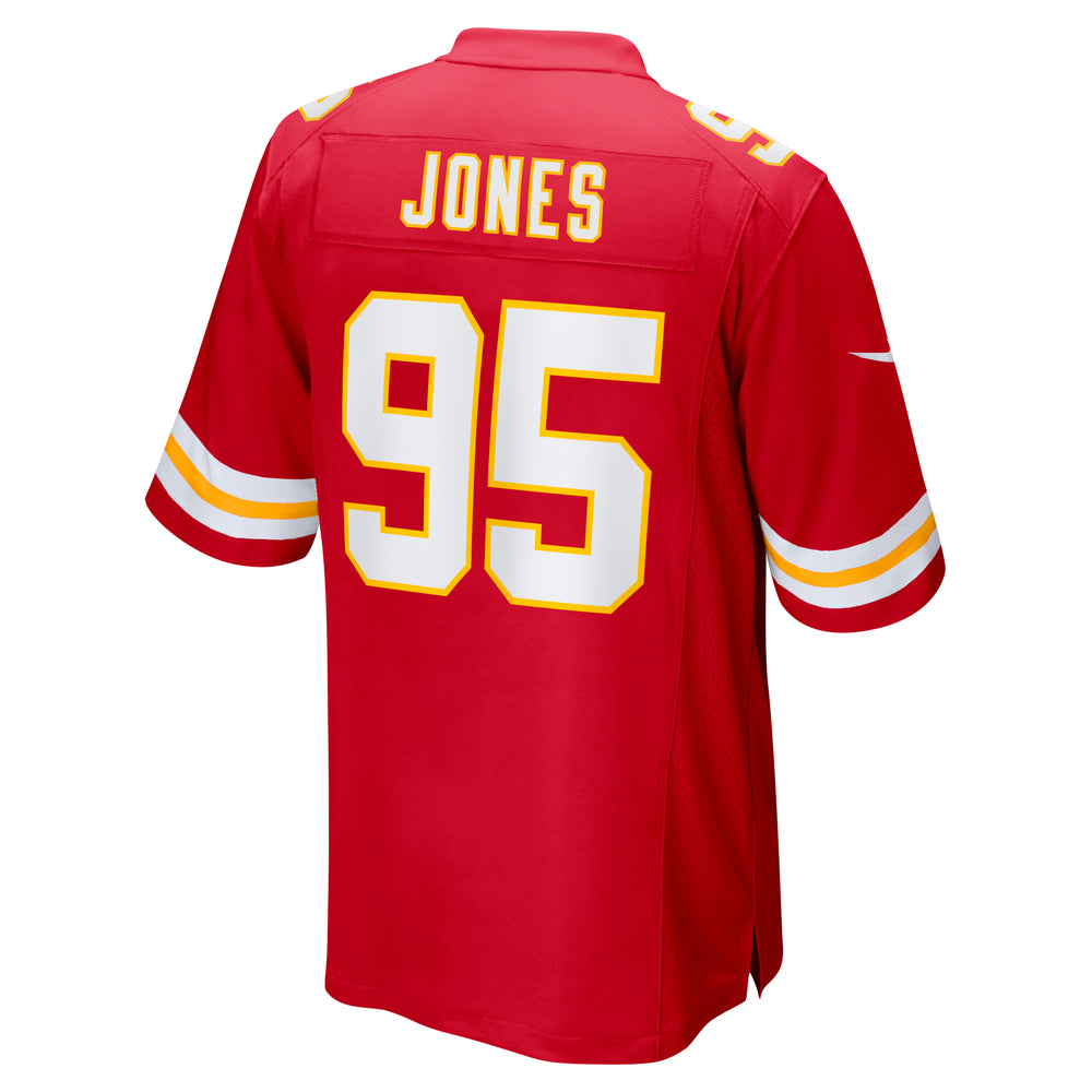 Chris Jones #95 Kansas City Chiefs Nike Game NFL Football Trikot Rot