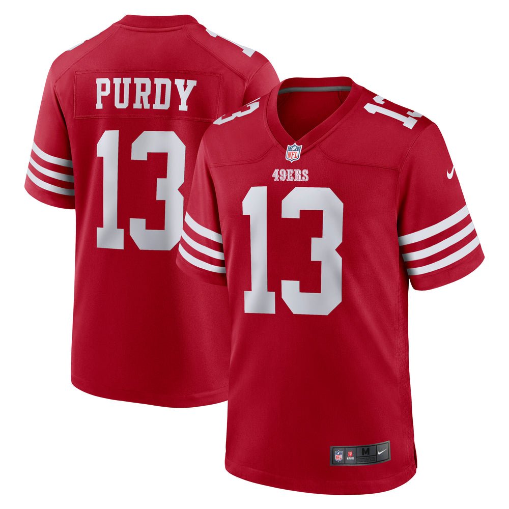 Brock Purdy #13 San Francisco 49ers Nike Game NFL Football Trikot Rot - STADIUMDREAMS