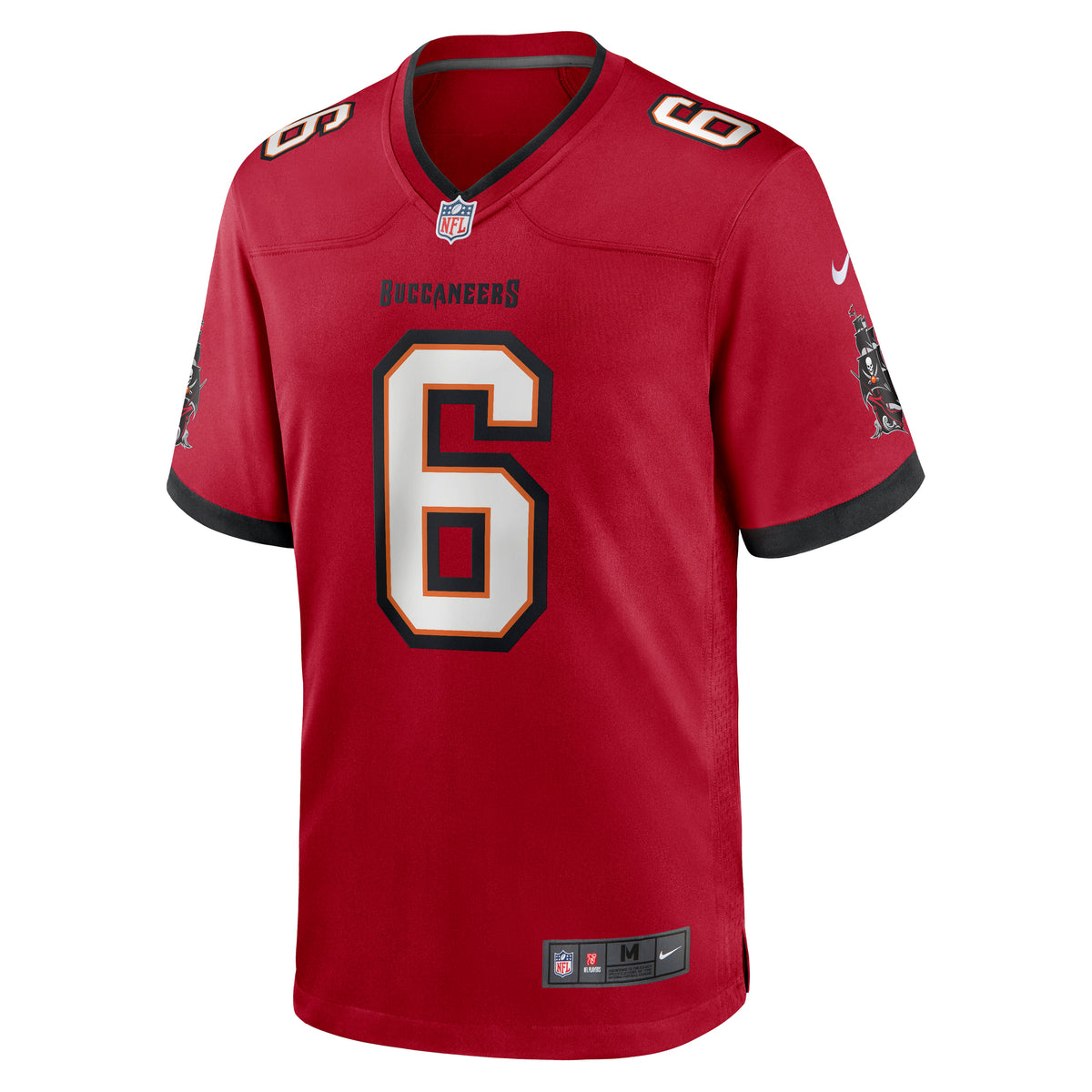 Baker Mayfield #6 Tampa Bay Buccaneers Nike Game NFL Trikot Rot - STADIUMDREAMS