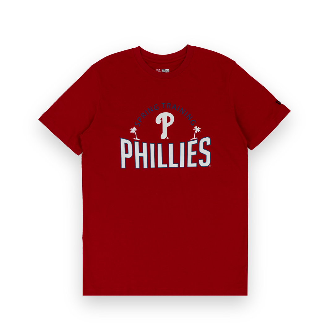 Philadelphia Phillies New Era Spring Training MLB T-Shirt Rot - STADIUMDREAMS
